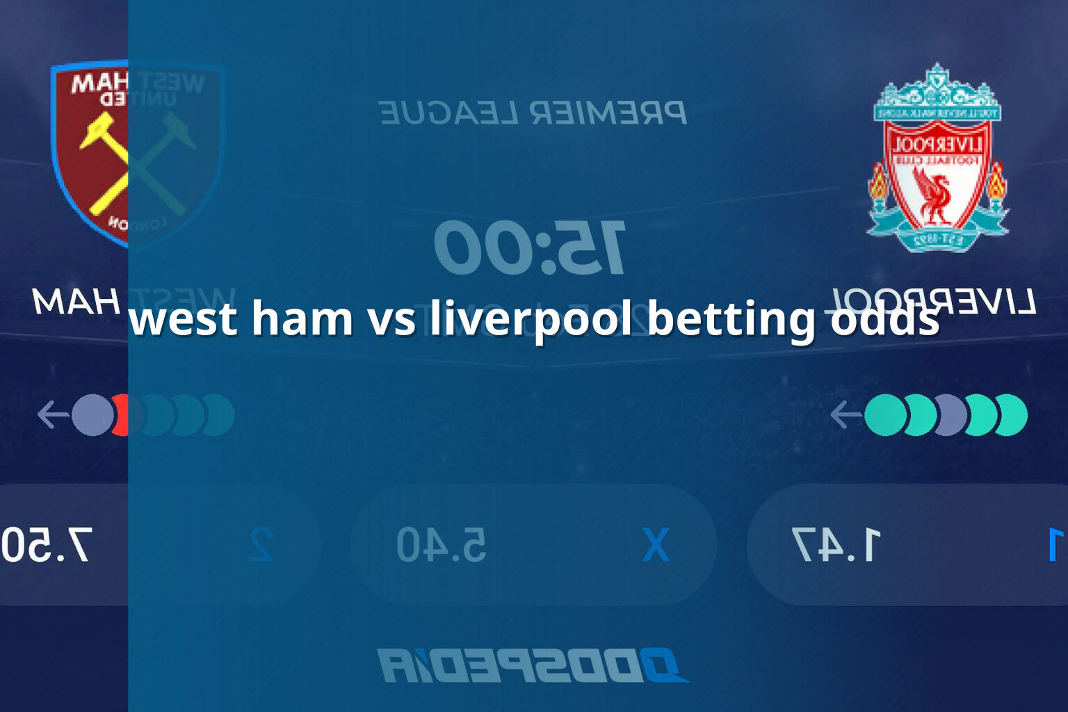 west ham vs liverpool betting odds - การพนัน