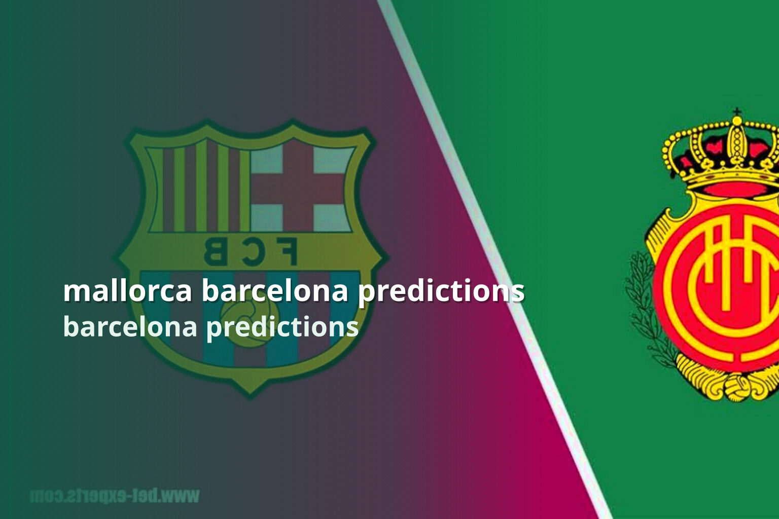 mallorca barcelona predictions - sportsbook