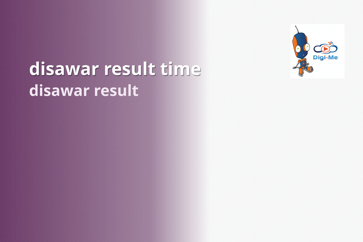 disawar result time - matka_satta