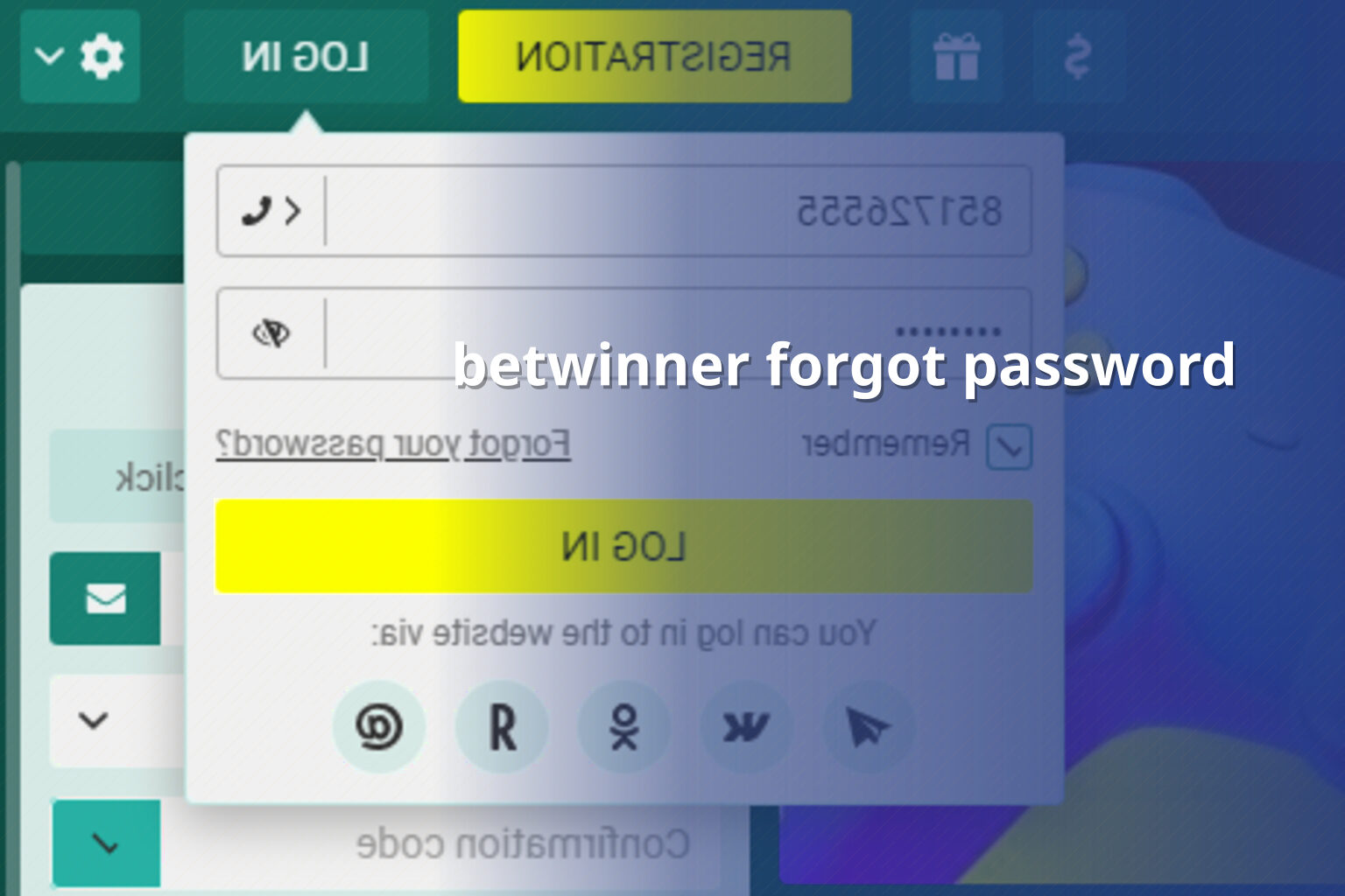 betwinner forgot password - gaming_brand