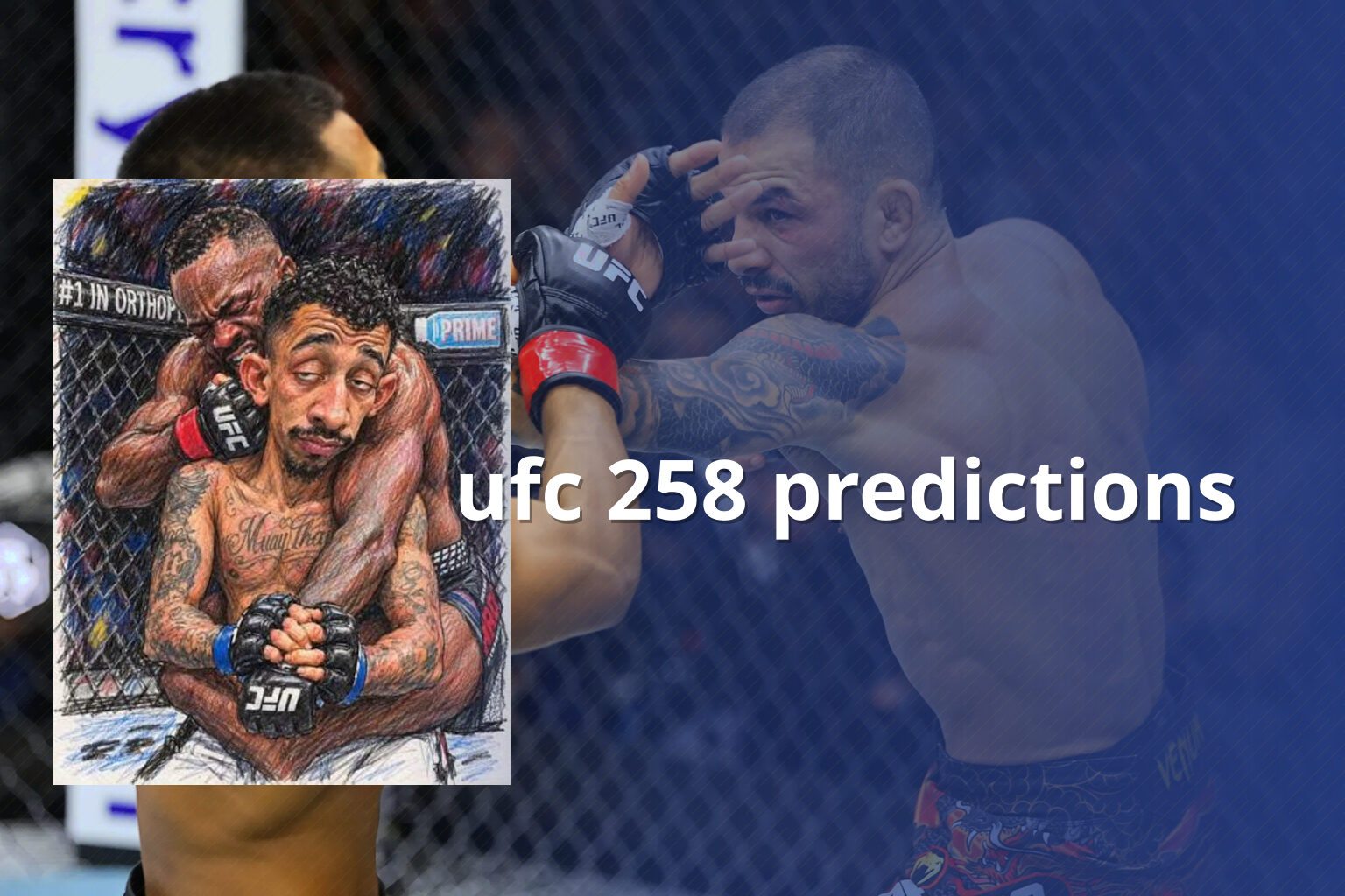 ufc 258 predictions - sportsbook