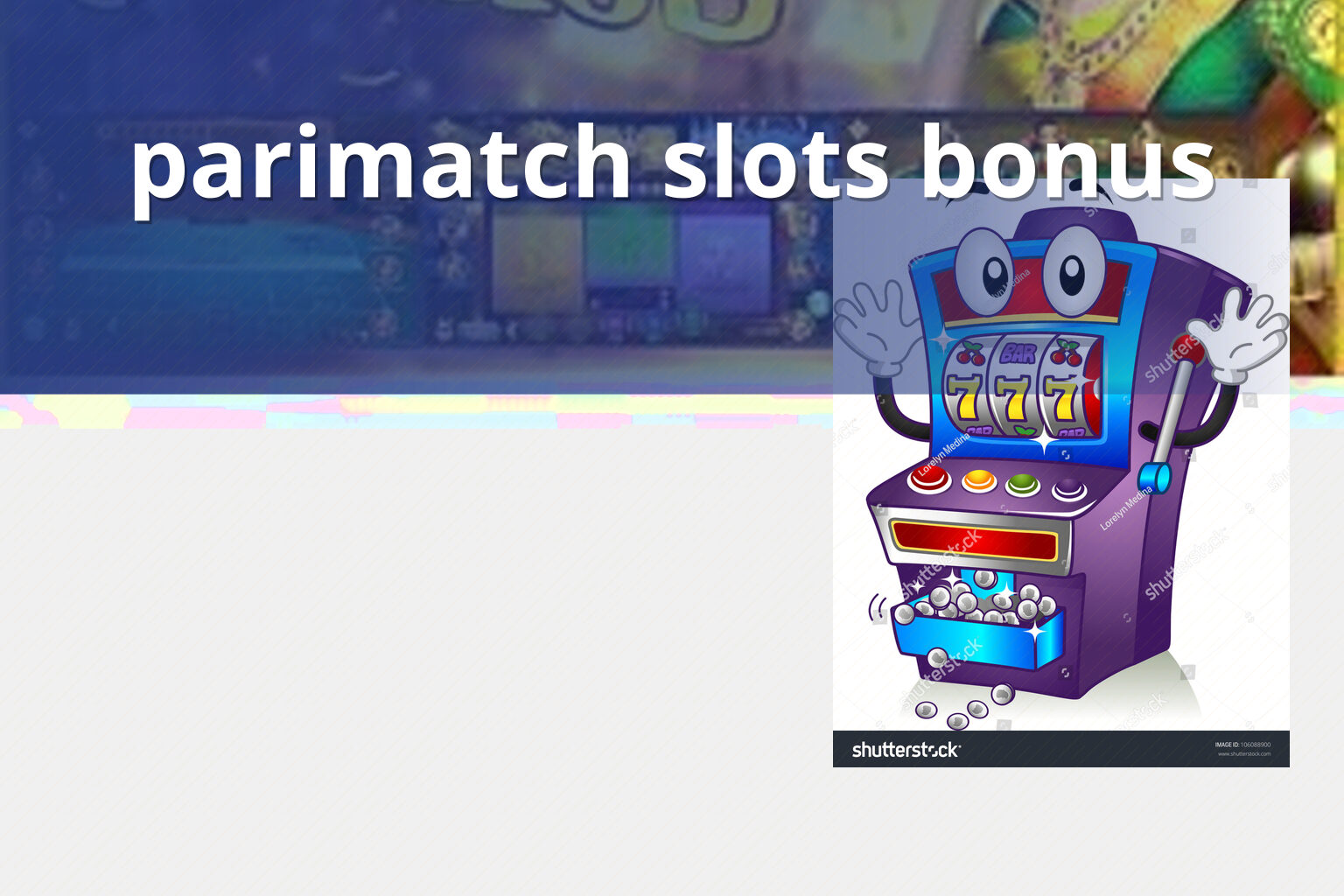 parimatch slots bonus - gaming_brand