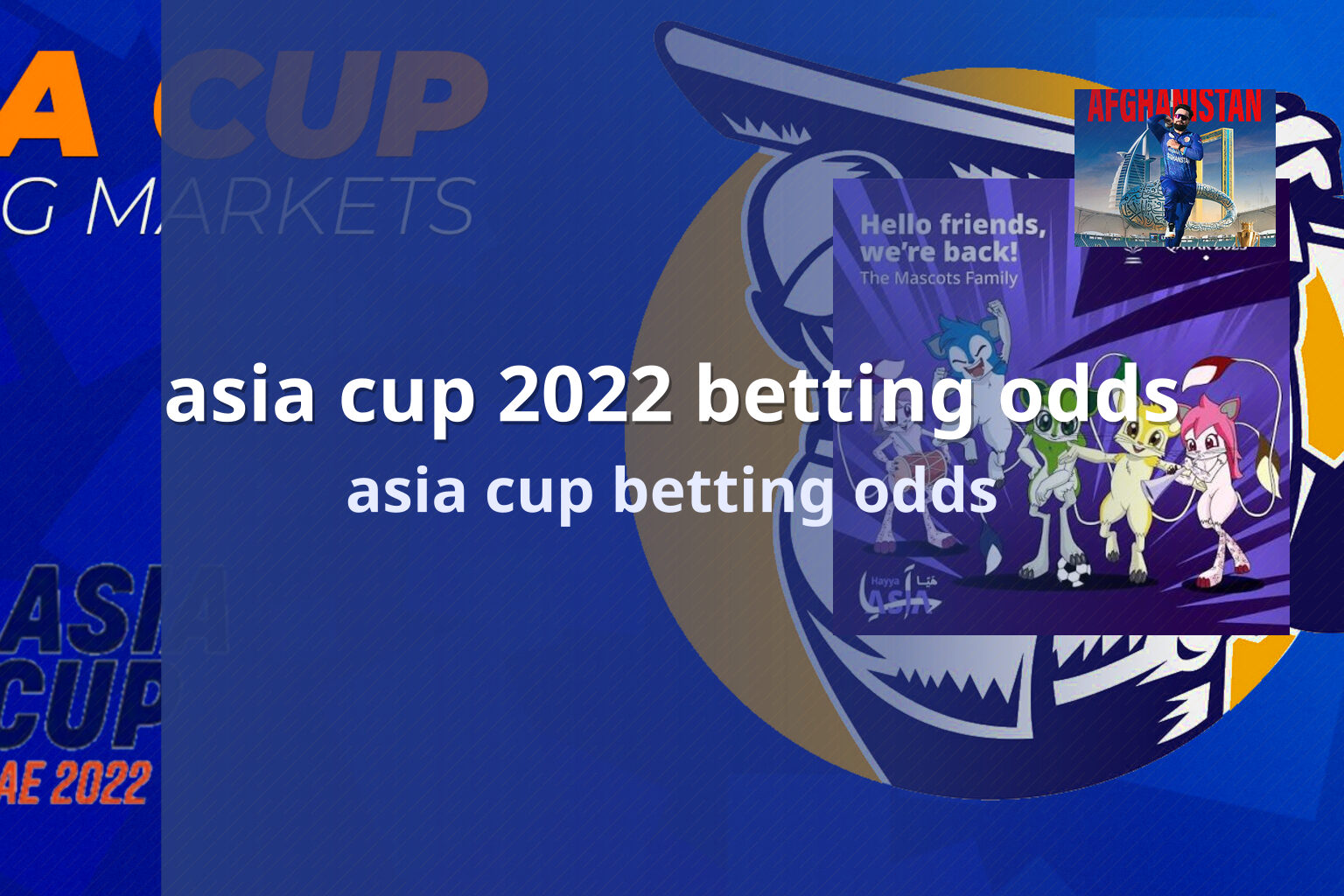 asia cup 2022 betting odds - sportsbook