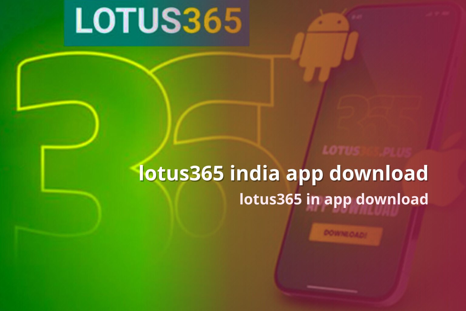 lotus365 india app download lotus365 in app download