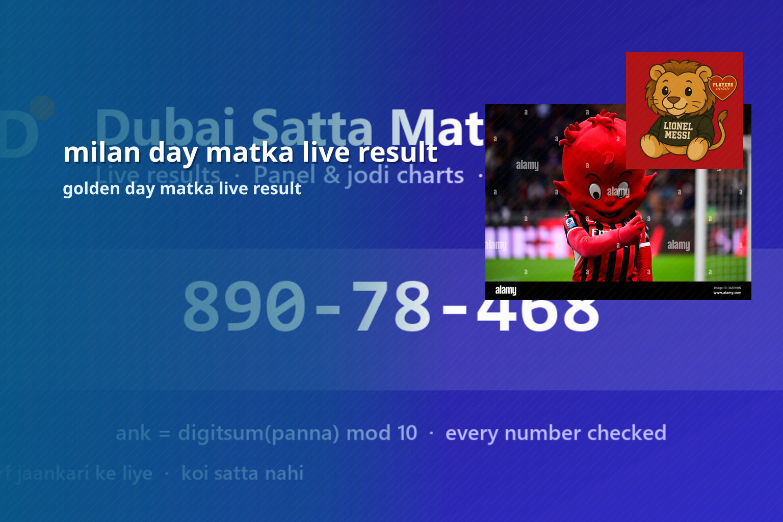 milan day matka live result golden day matka live result