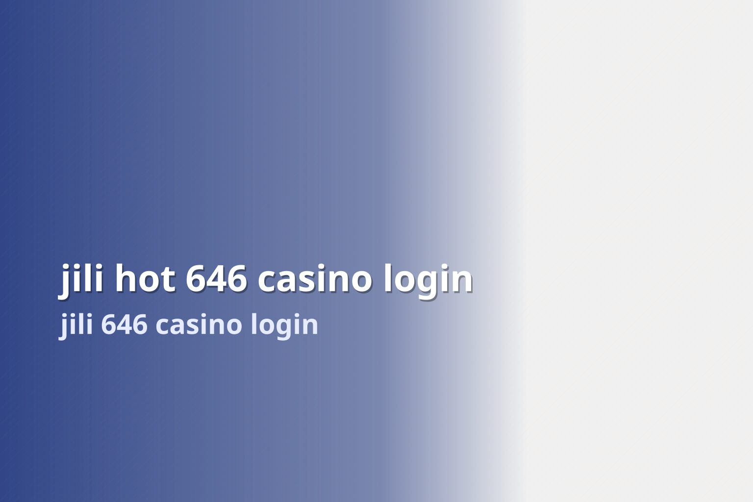 jili hot 646 casino login - gaming_brand