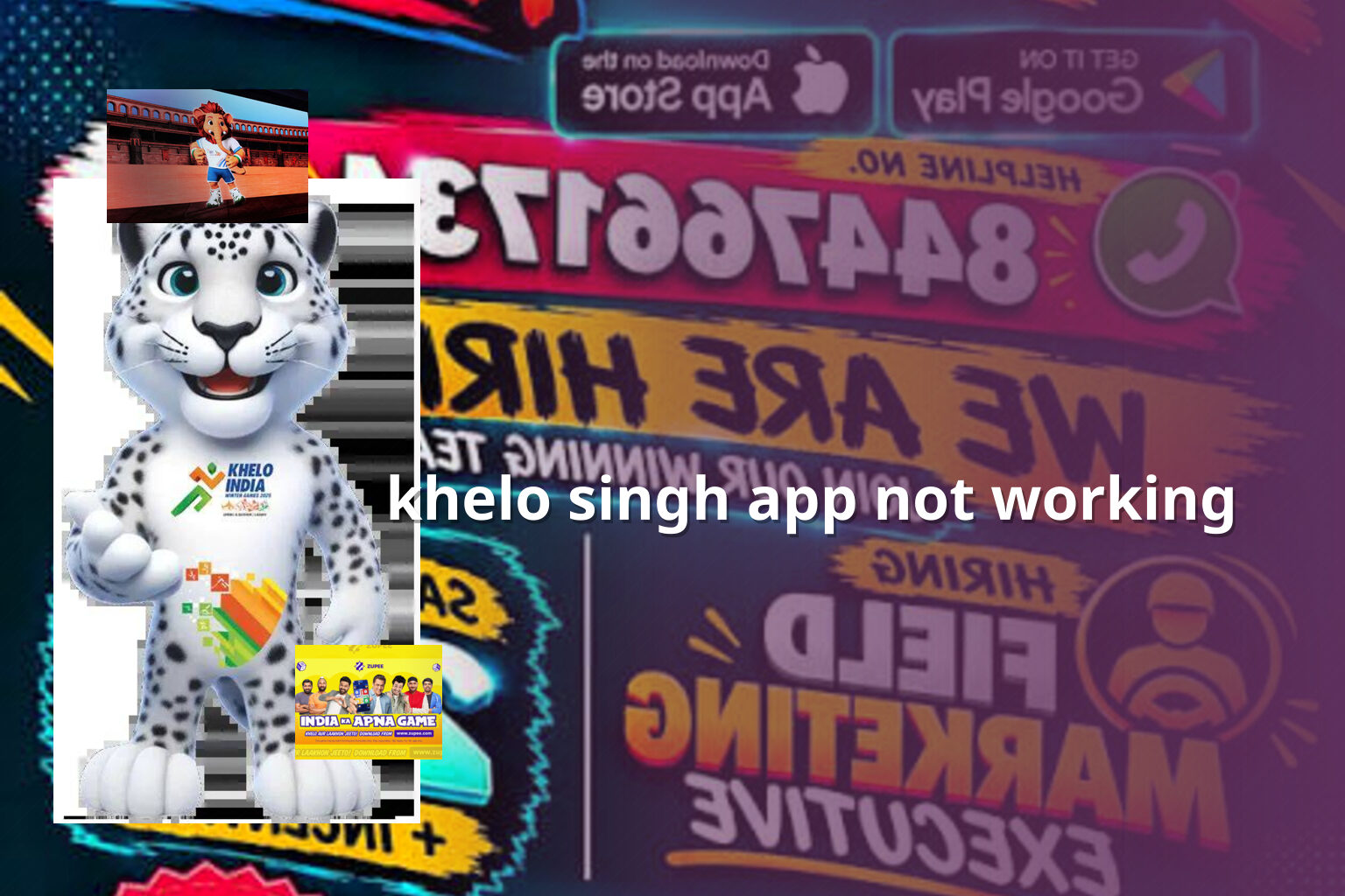 khelo singh app not working - gaming_brand