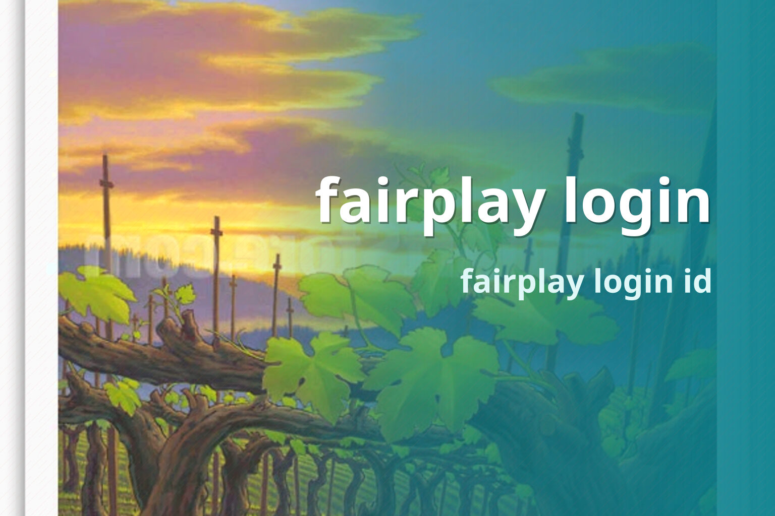 fairplay login - gaming_brand