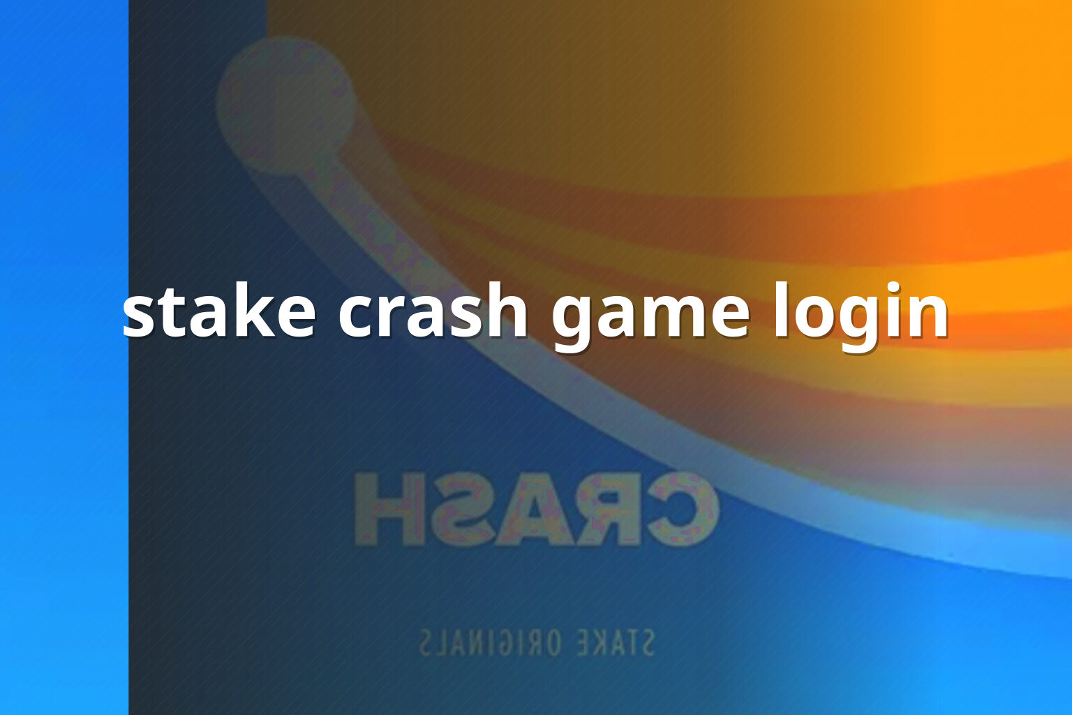 stake crash game login - gaming_brand