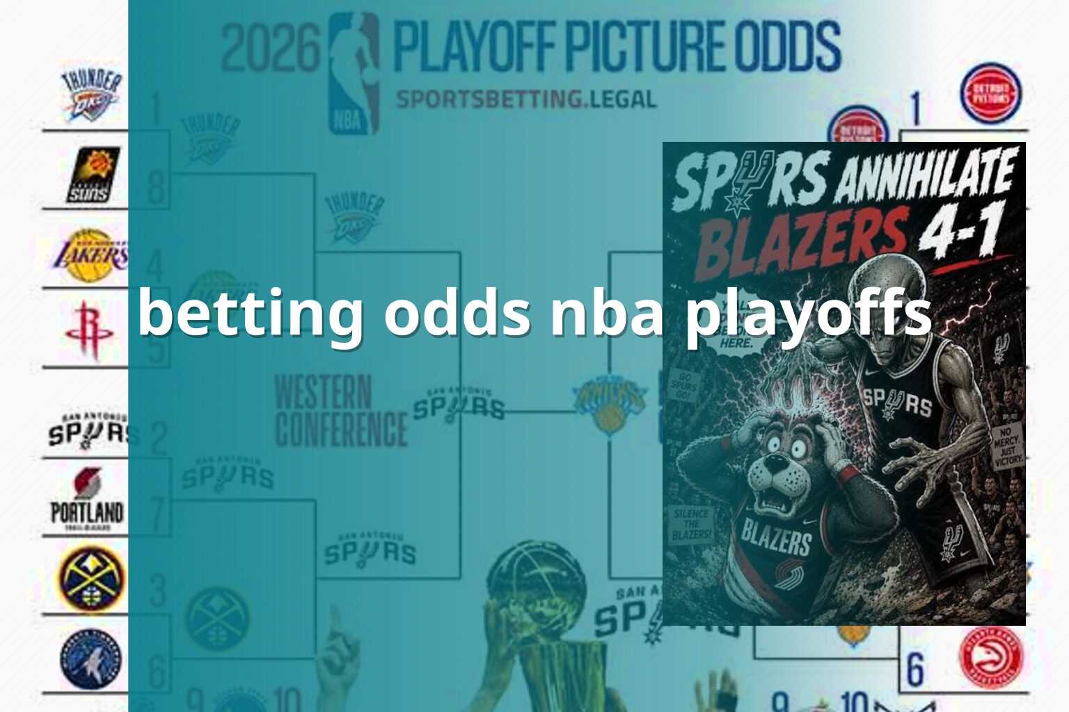 betting odds nba playoffs - sportsbook