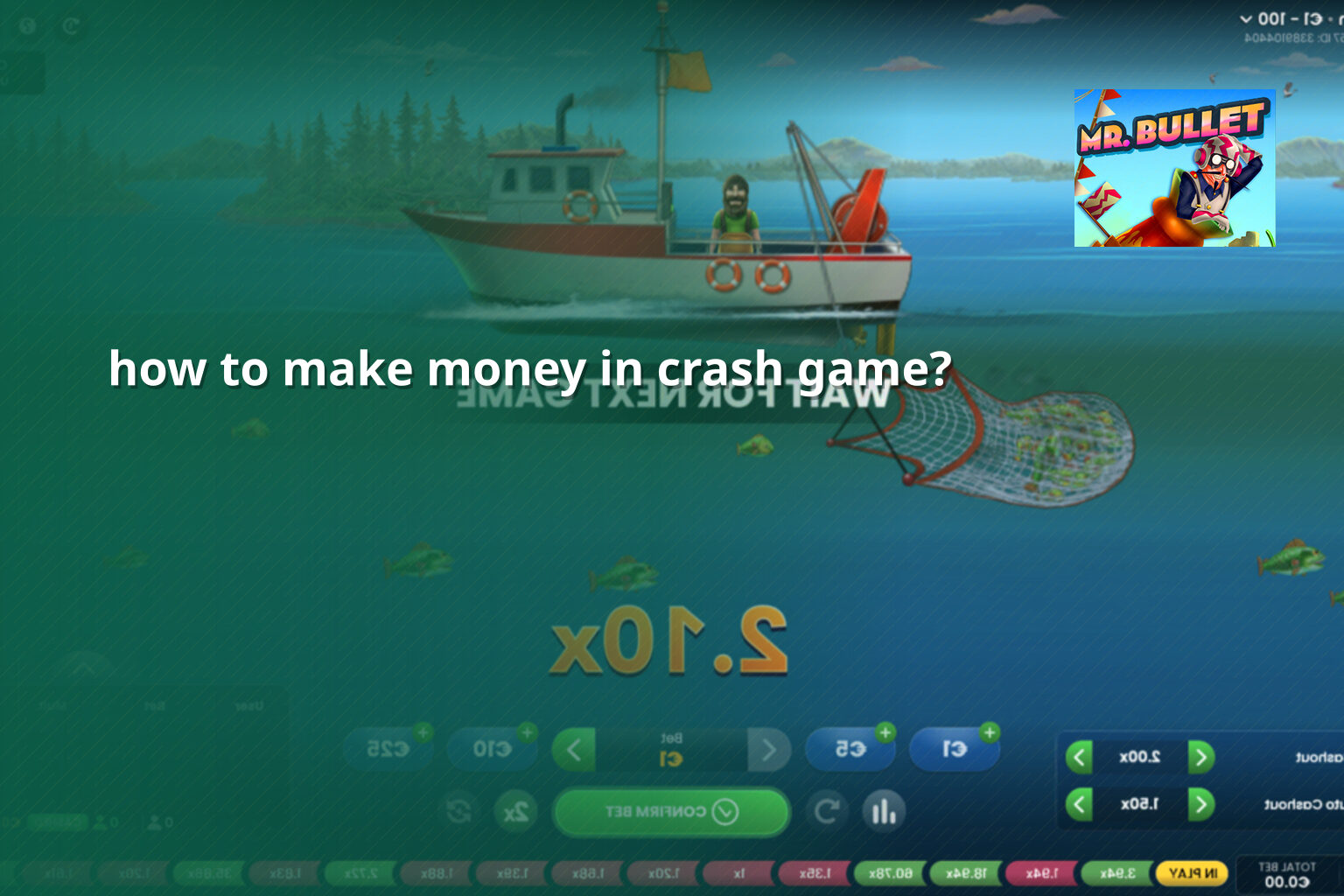 how to make money in crash game? - crash_games