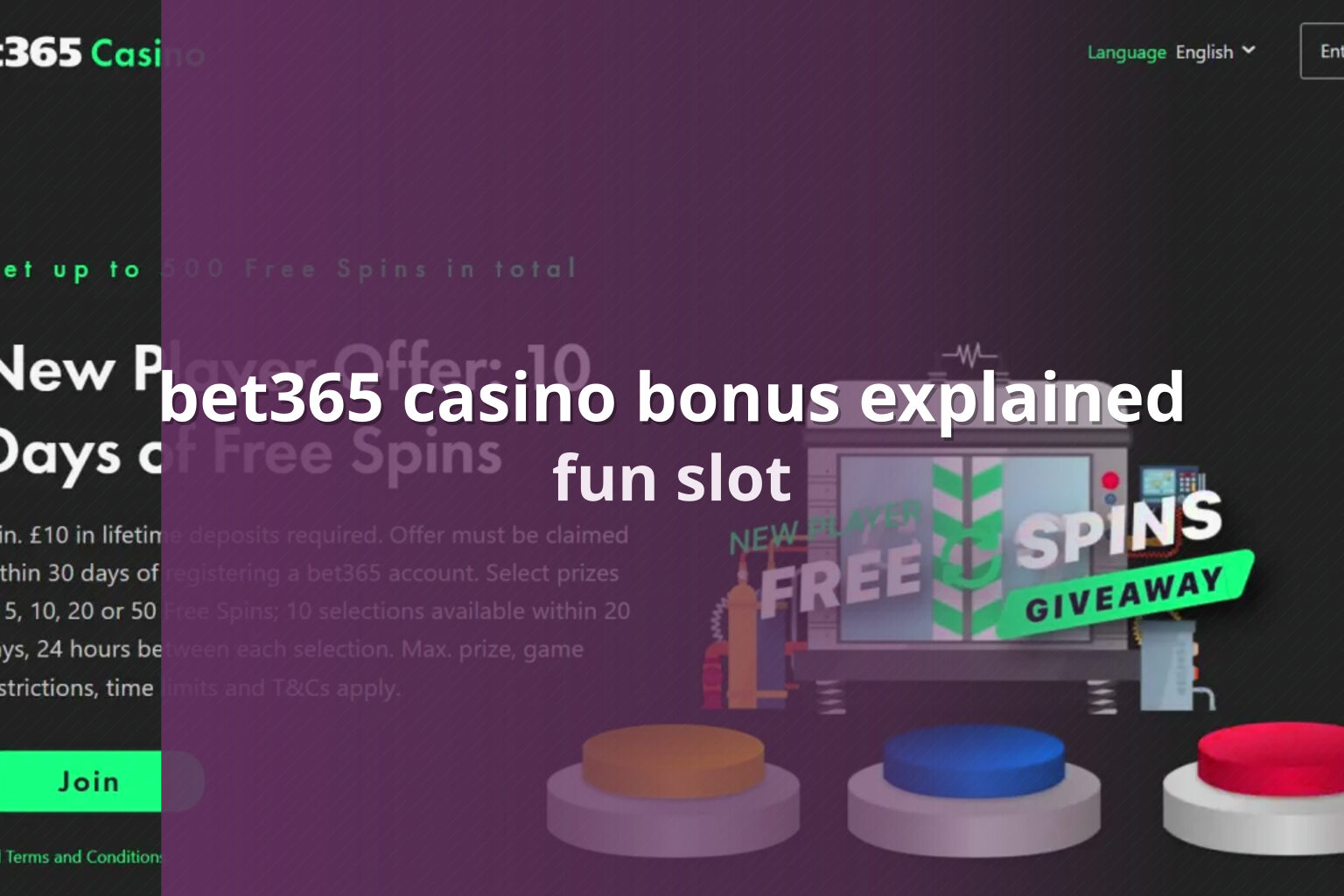 bet365 casino bonus explained fun slot