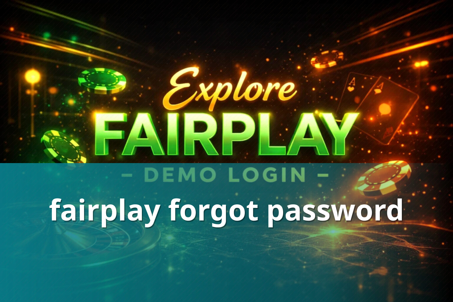 fairplay forgot password - gaming_brand