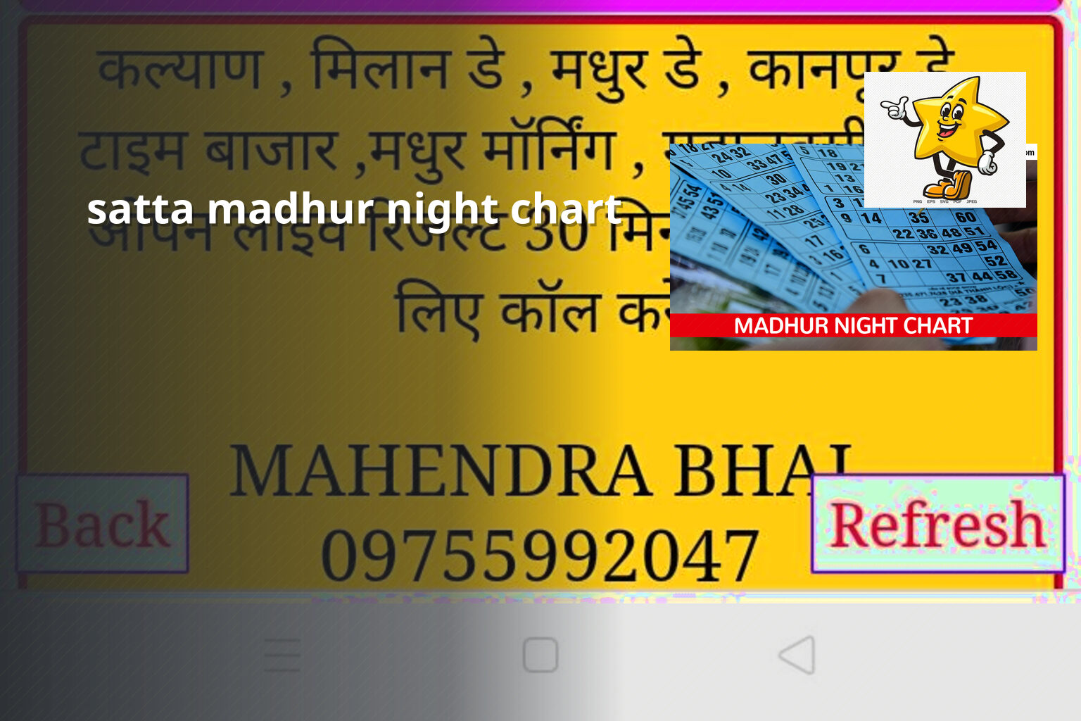satta madhur night chart - matka_satta