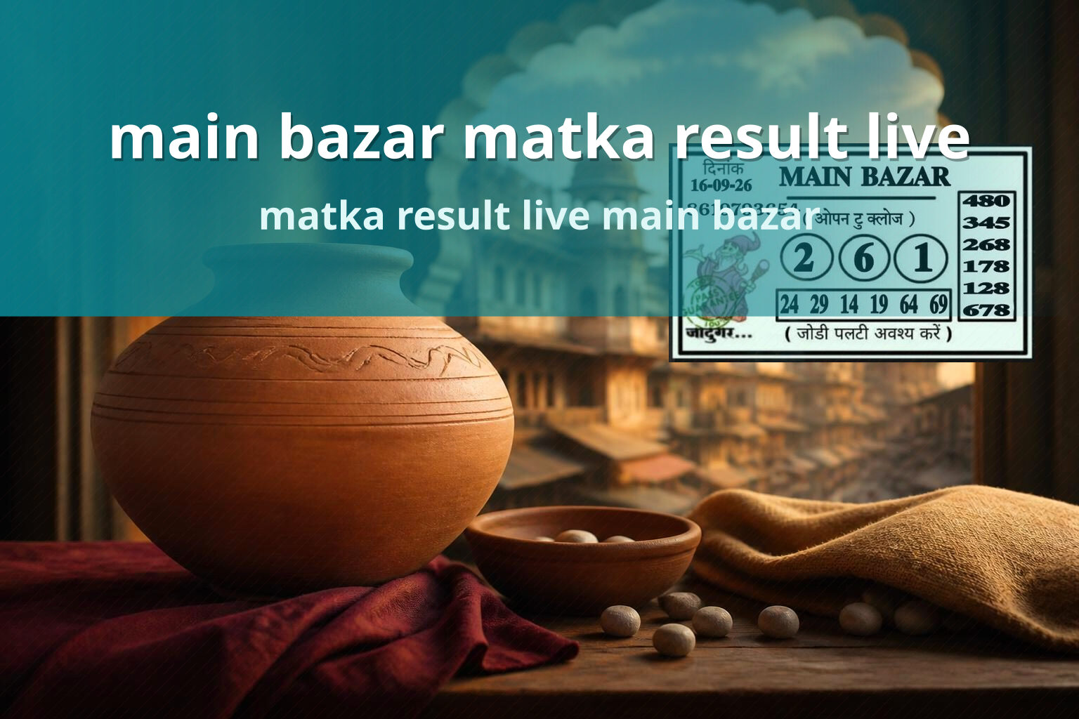 main bazar matka result live matka result live main bazar