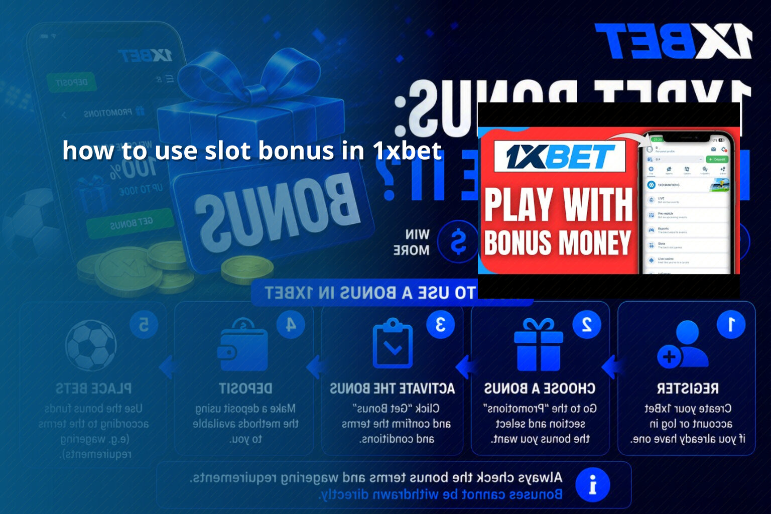 how to use slot bonus in 1xbet - gaming_brand