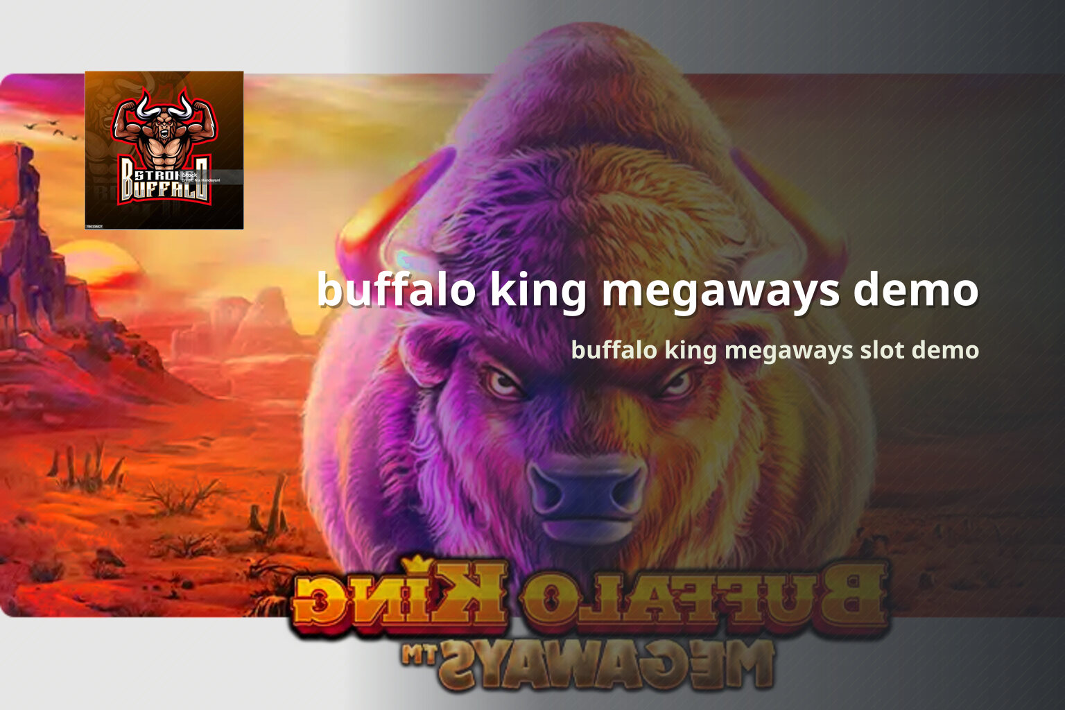 buffalo king megaways demo buffalo king megaways slot demo