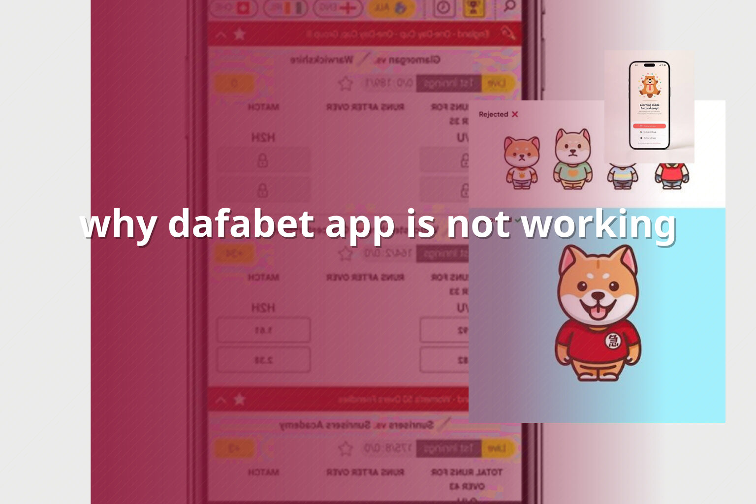 why dafabet app is not working - gaming_brand