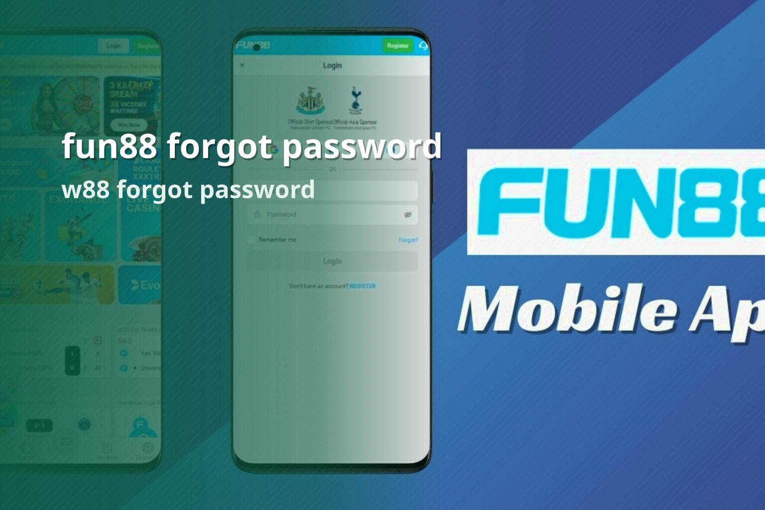 fun88 forgot password w88 forgot password