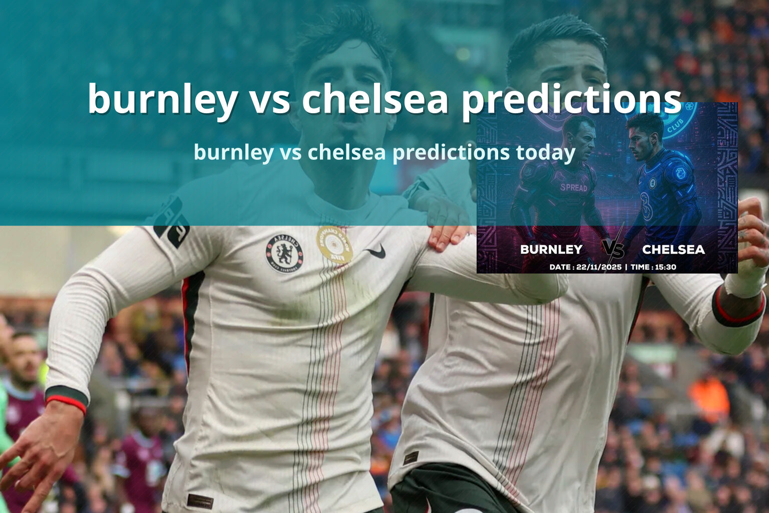 burnley vs chelsea predictions - sportsbook