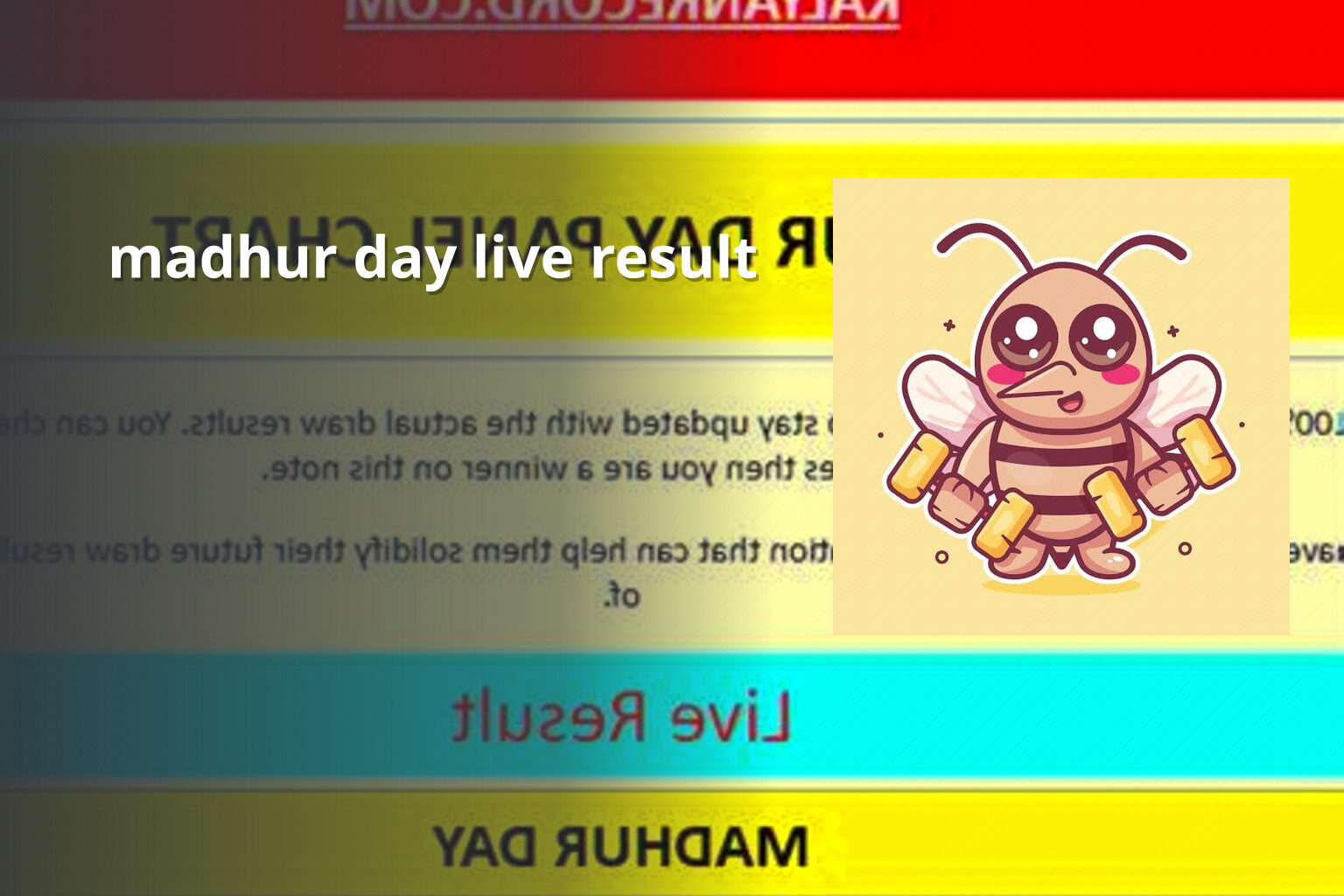 madhur day live result - slots