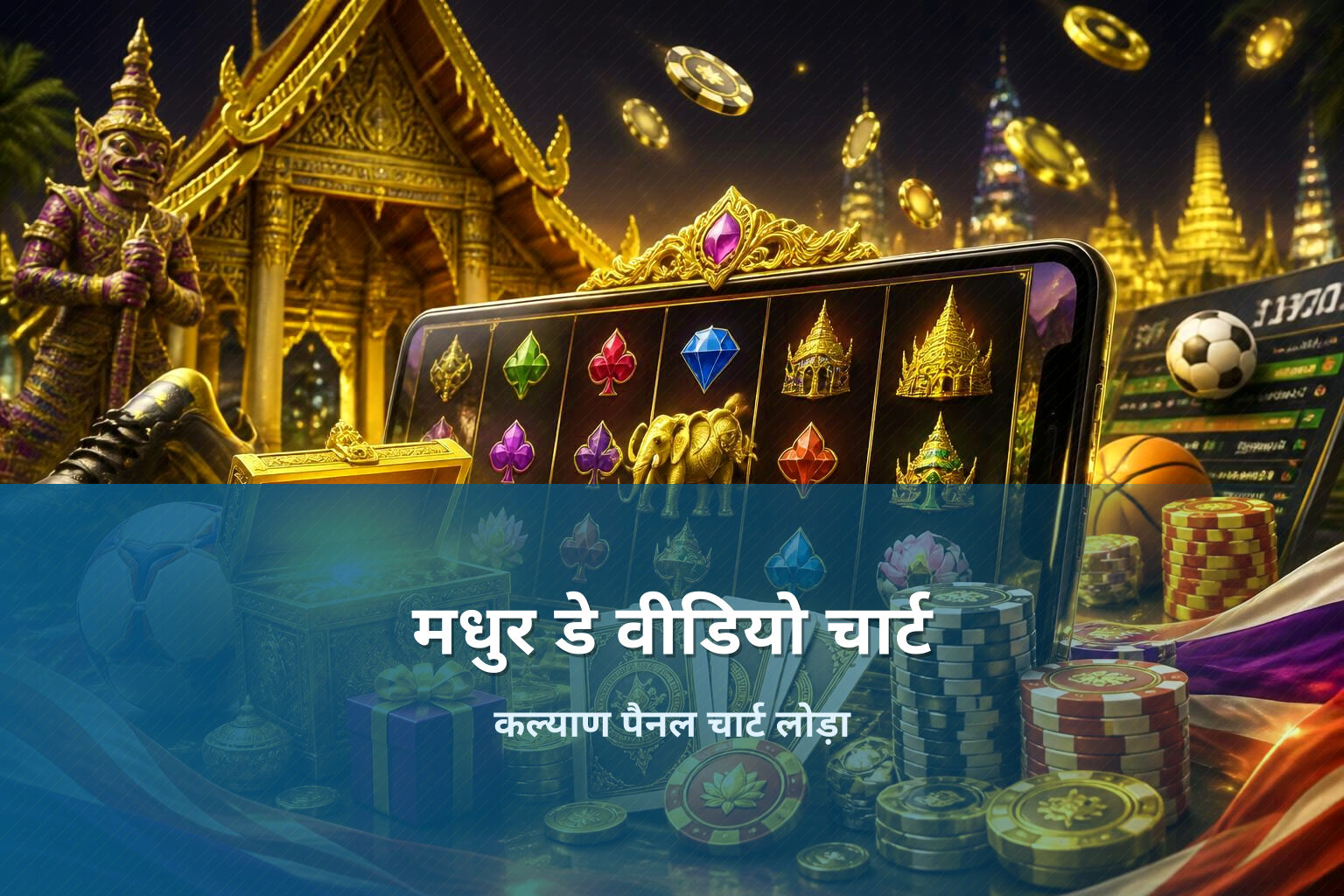 मधुर डे वीडियो चार्ट कल्याण पैनल चार्ट लोड़ा
