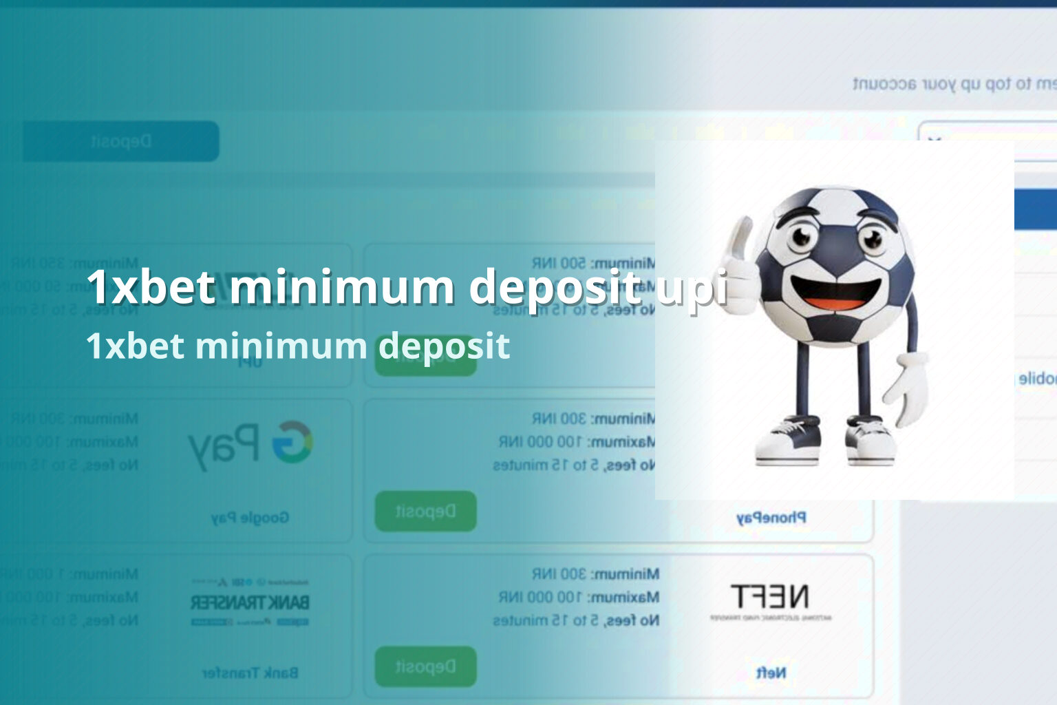 1xbet minimum deposit upi 1xbet minimum deposit