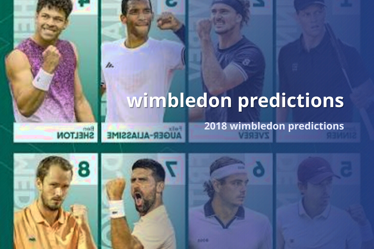 wimbledon predictions - sportsbook