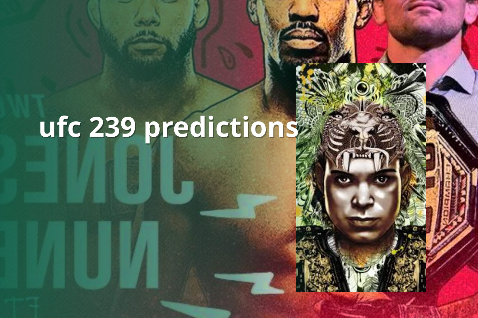 ufc 239 predictions - sportsbook