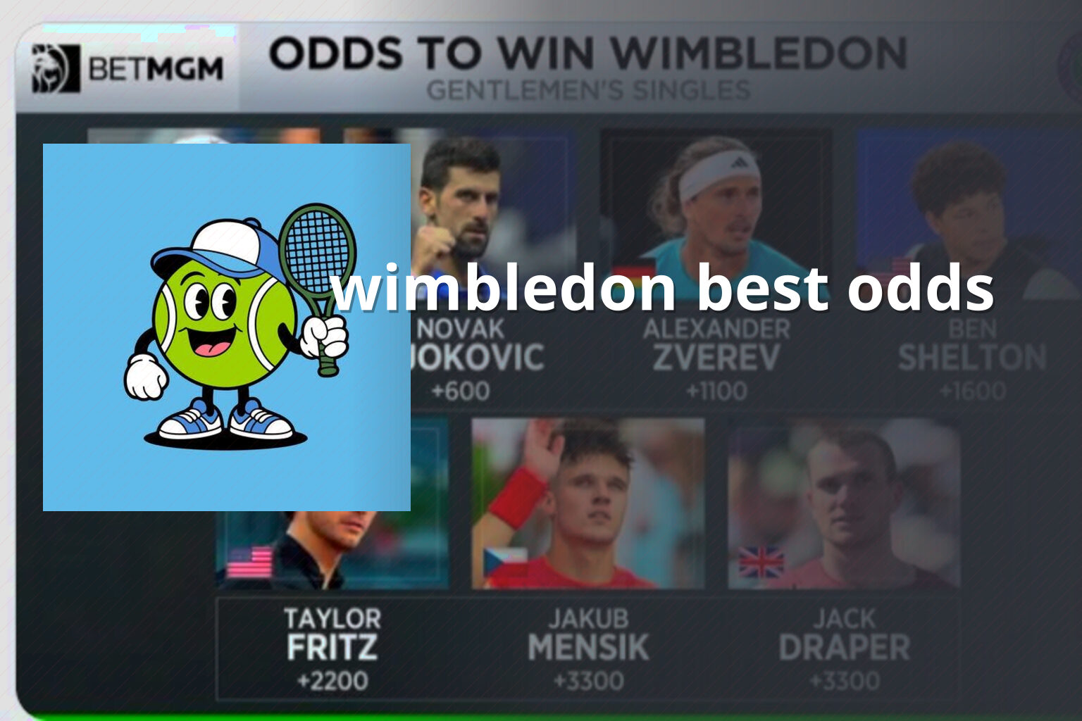 wimbledon best odds - sportsbook