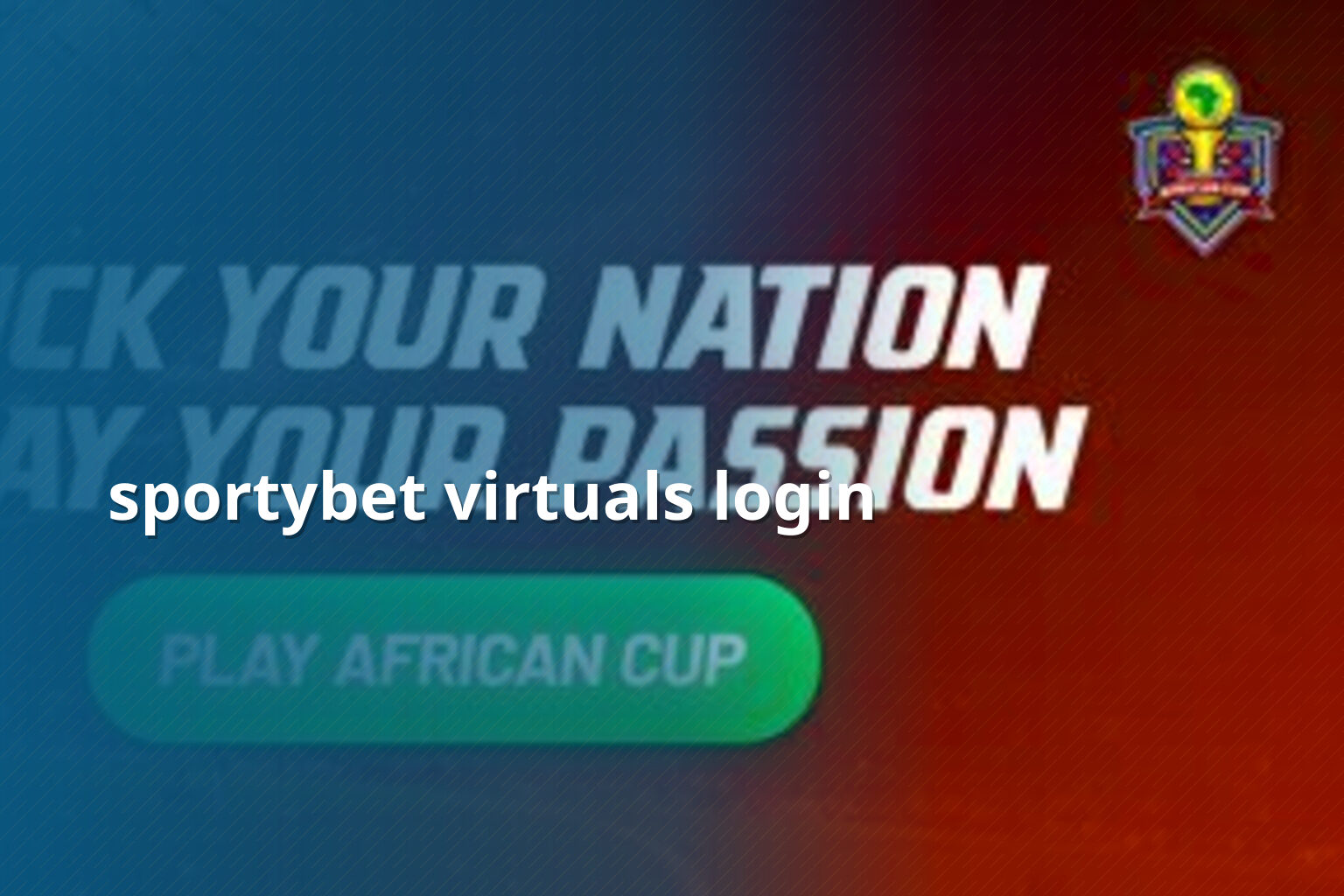 sportybet virtuals login - gaming_brand