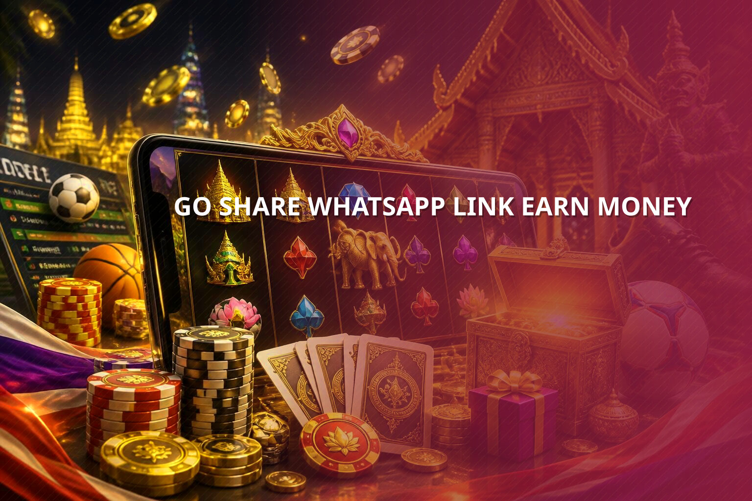 GO SHARE WHATSAPP LINK EARN MONEY - matka satta