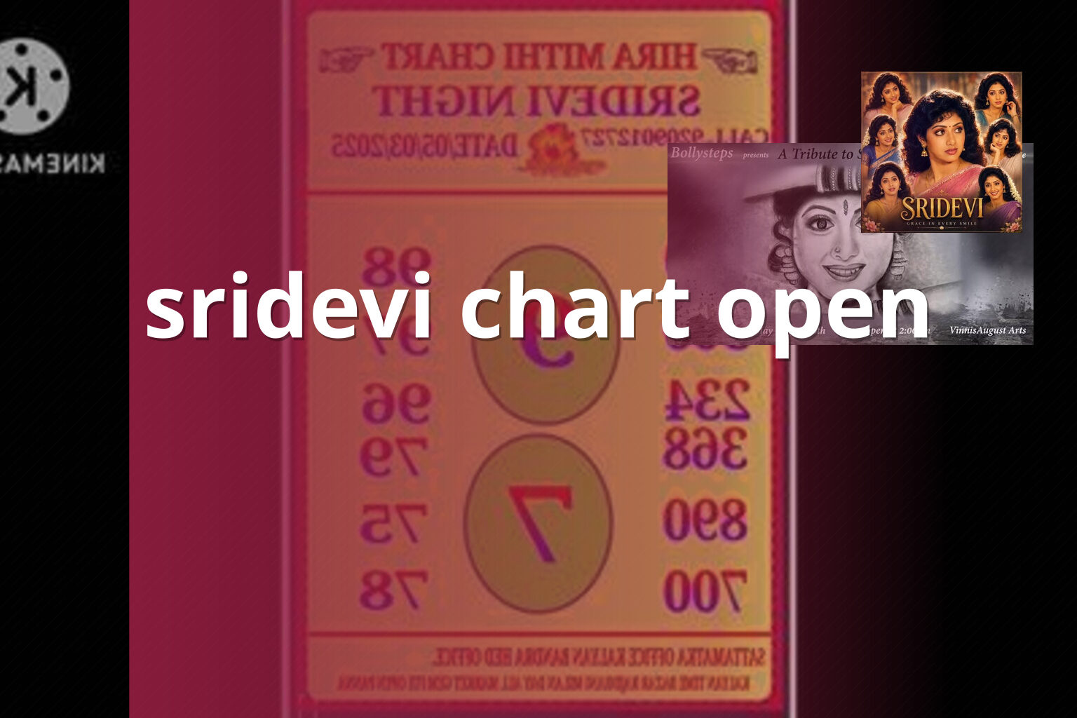 sridevi chart open - matka_satta