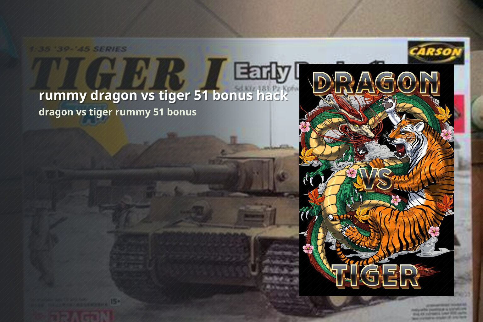 rummy dragon vs tiger 51 bonus hack - rummy