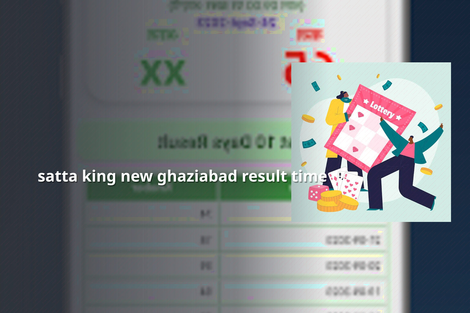 satta king new ghaziabad result time - matka_satta