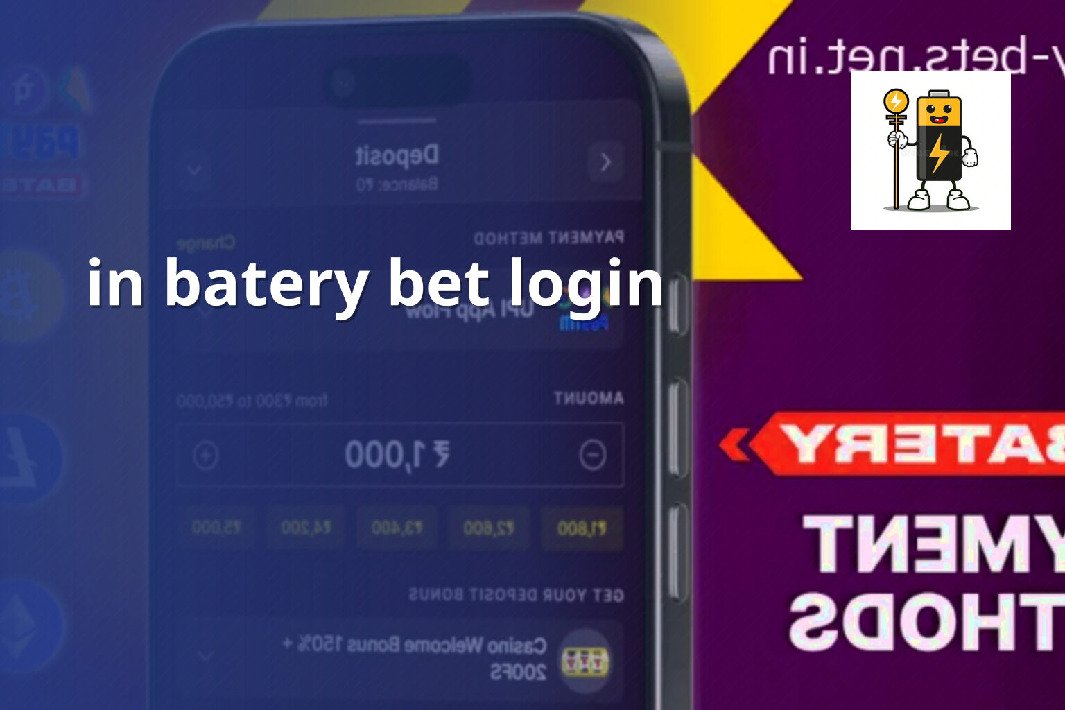 in batery bet login - gaming_brand