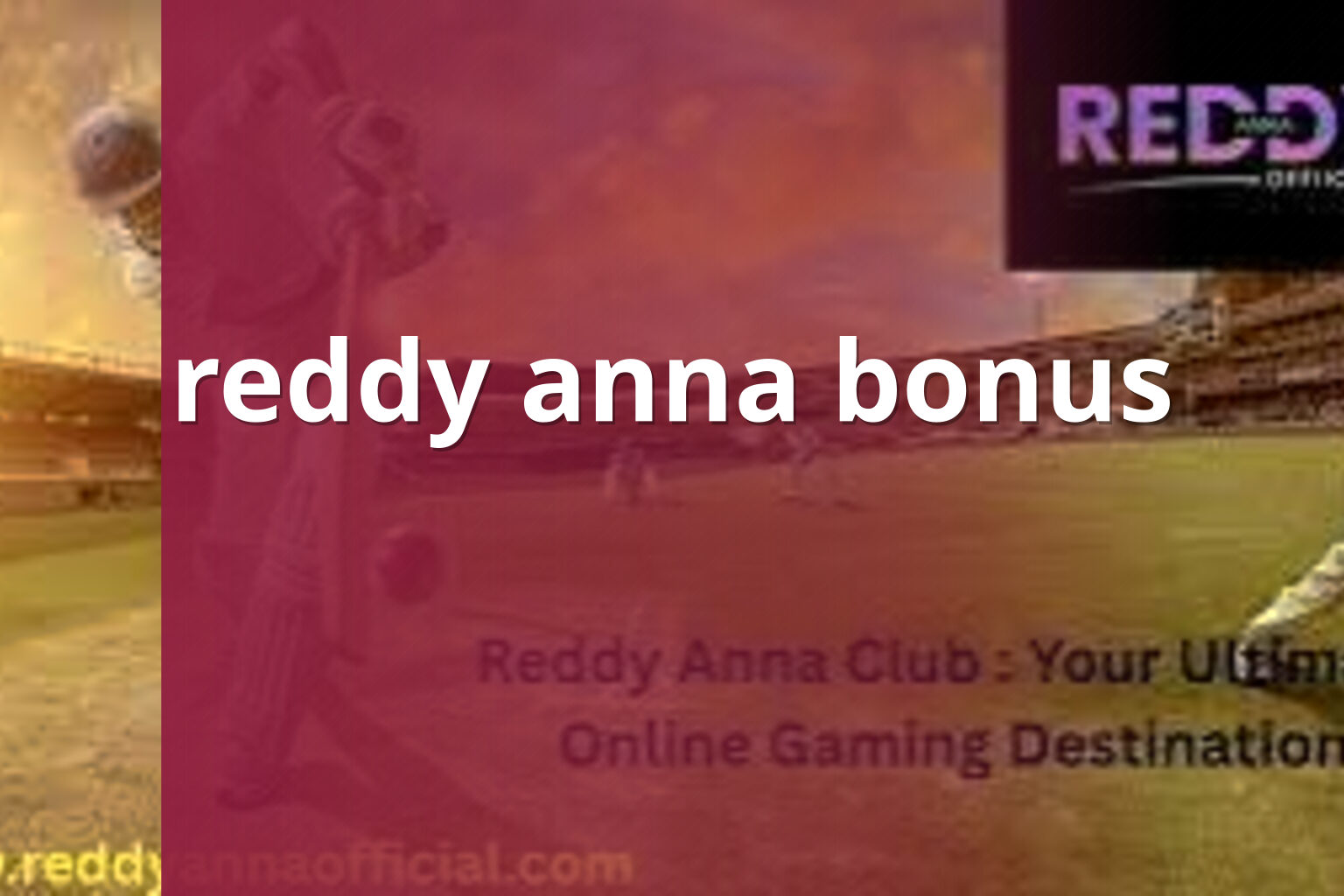 reddy anna bonus - gaming_brand