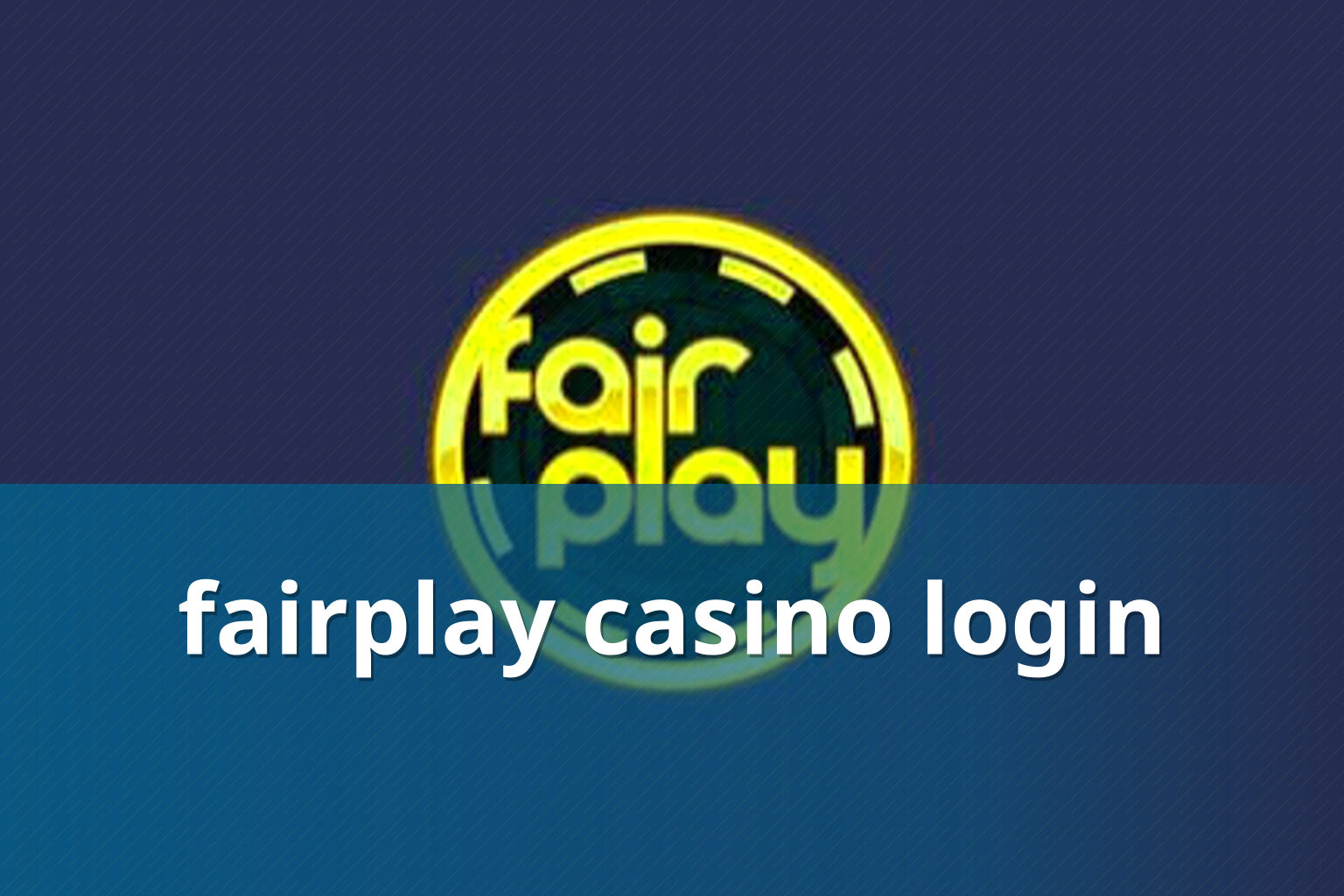 fairplay casino login - gaming_brand