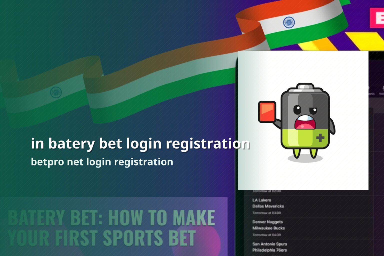 in batery bet login registration betpro net login registration