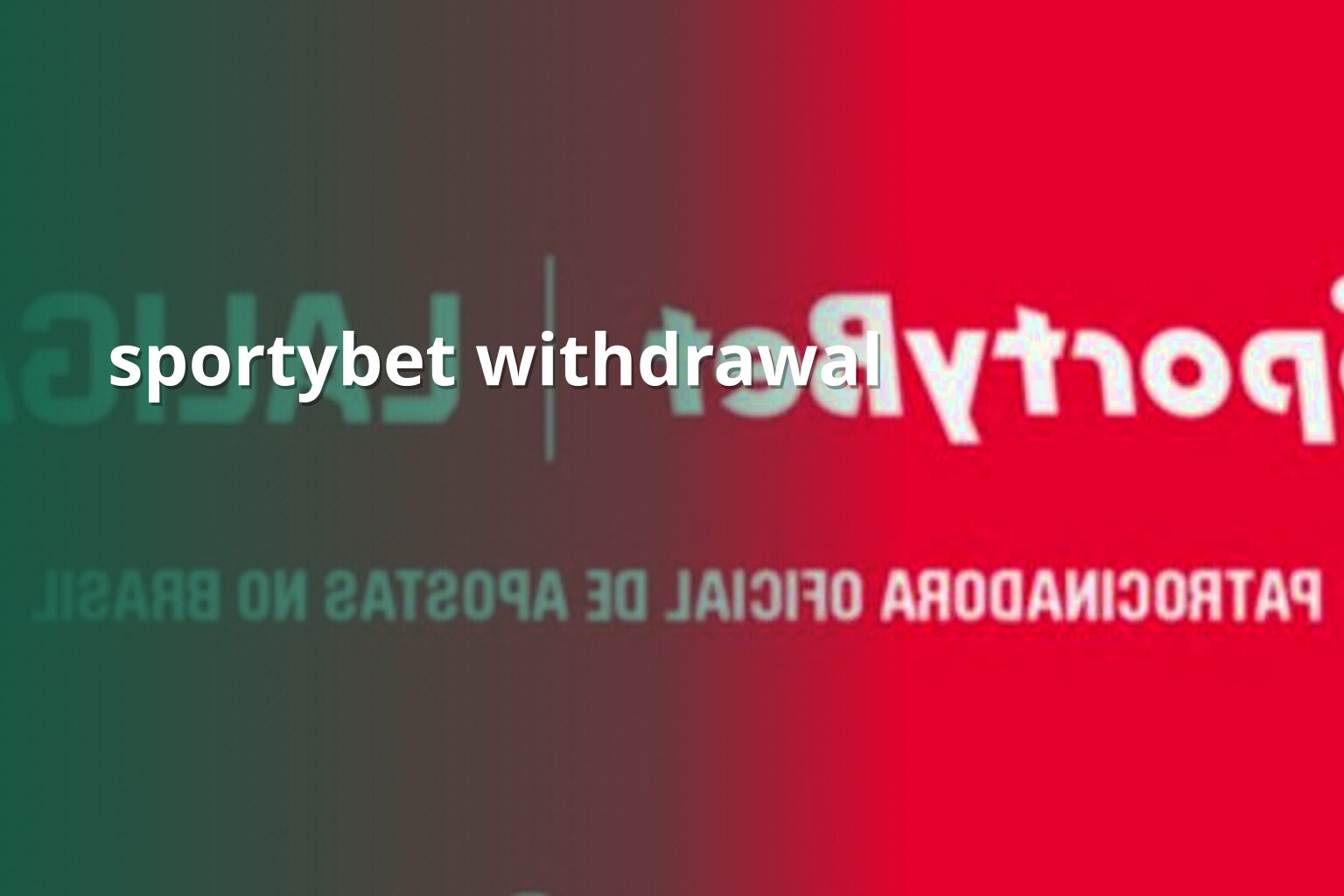 sportybet withdrawal - gaming_brand