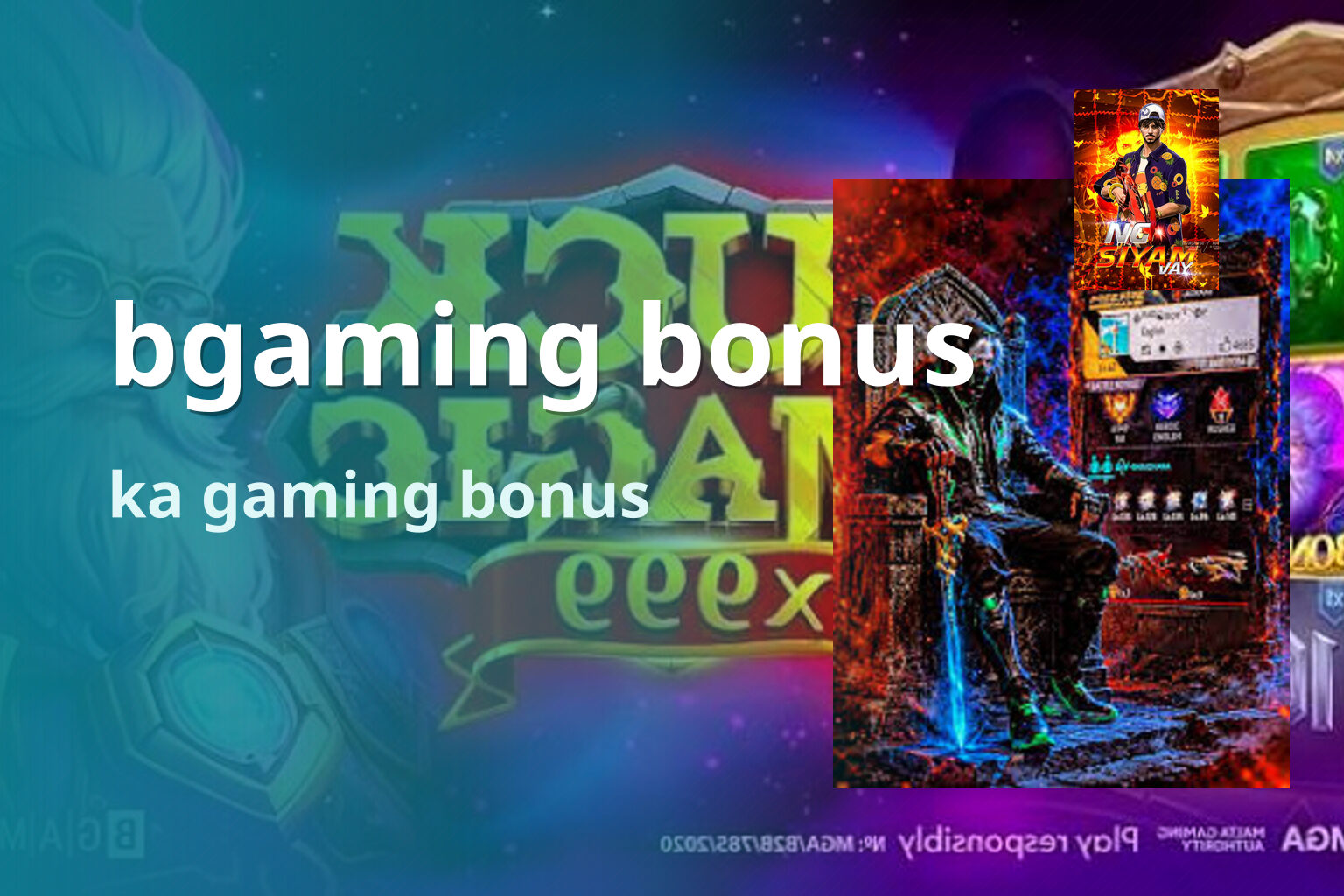bgaming bonus ka gaming bonus