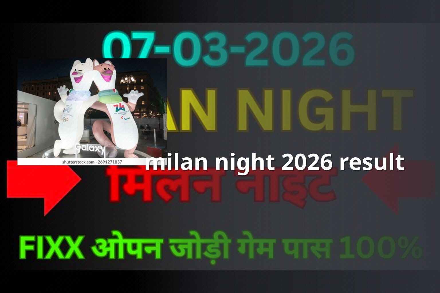 milan night 2026 result - matka_satta
