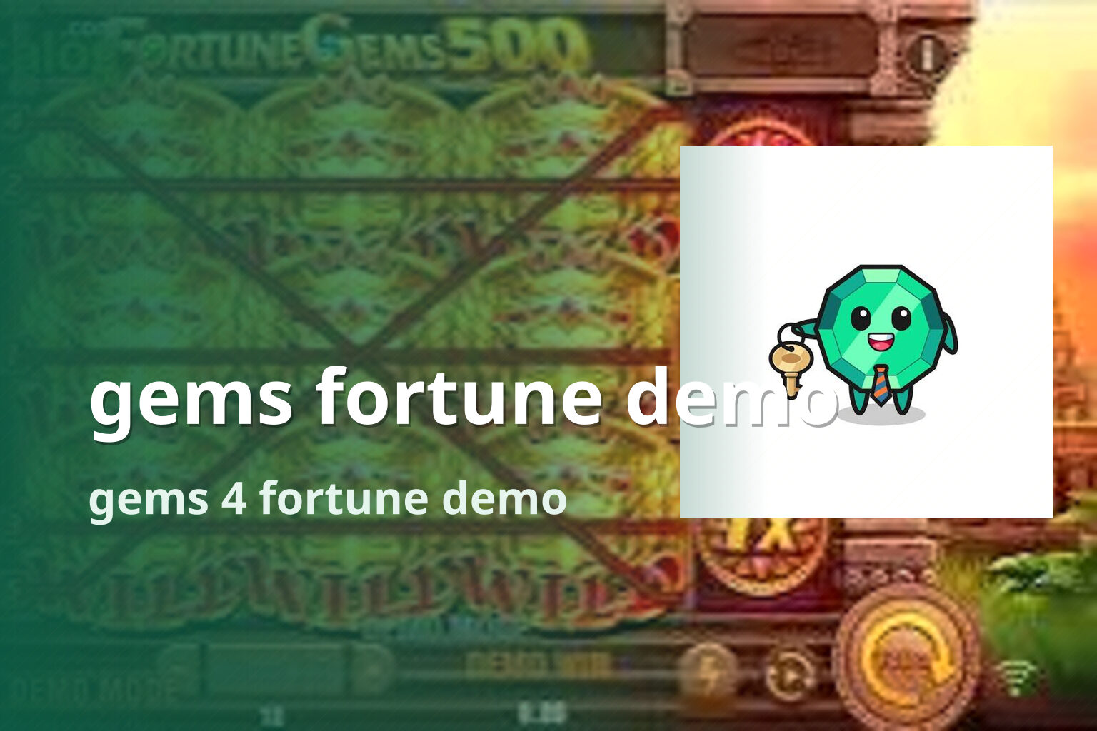 gems fortune demo gems 4 fortune demo
