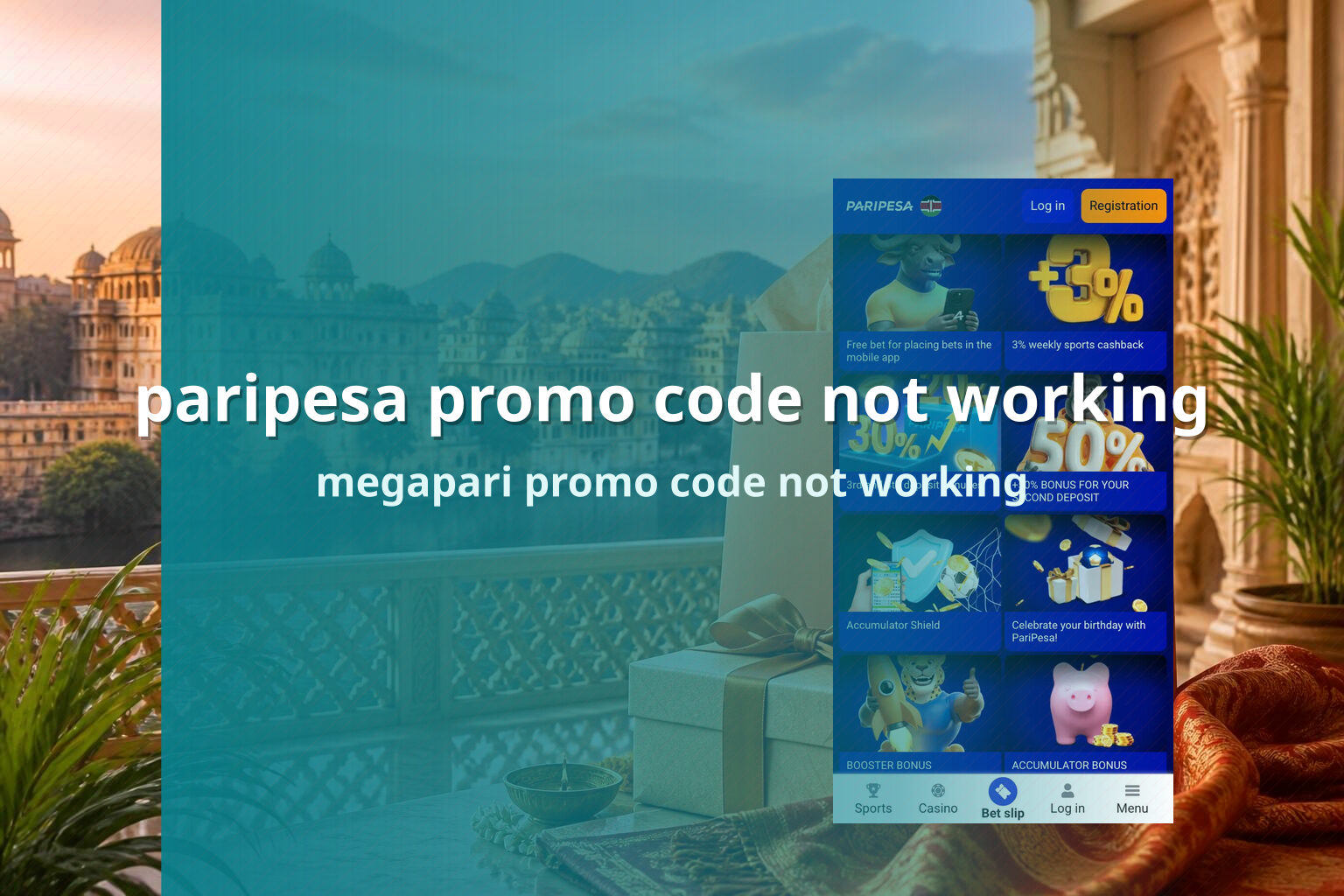 paripesa promo code not working megapari promo code not working
