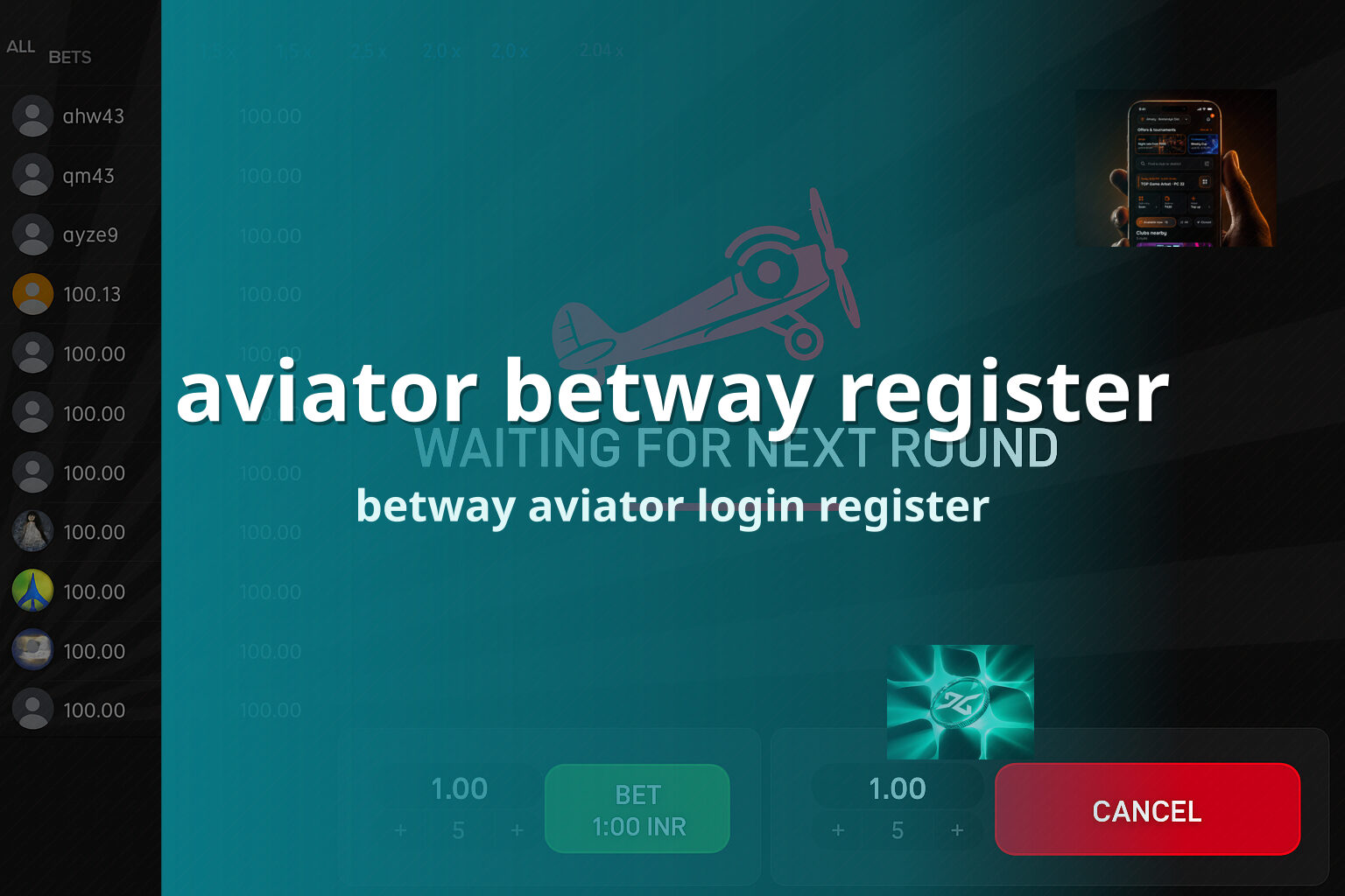 aviator betway register betway aviator login register