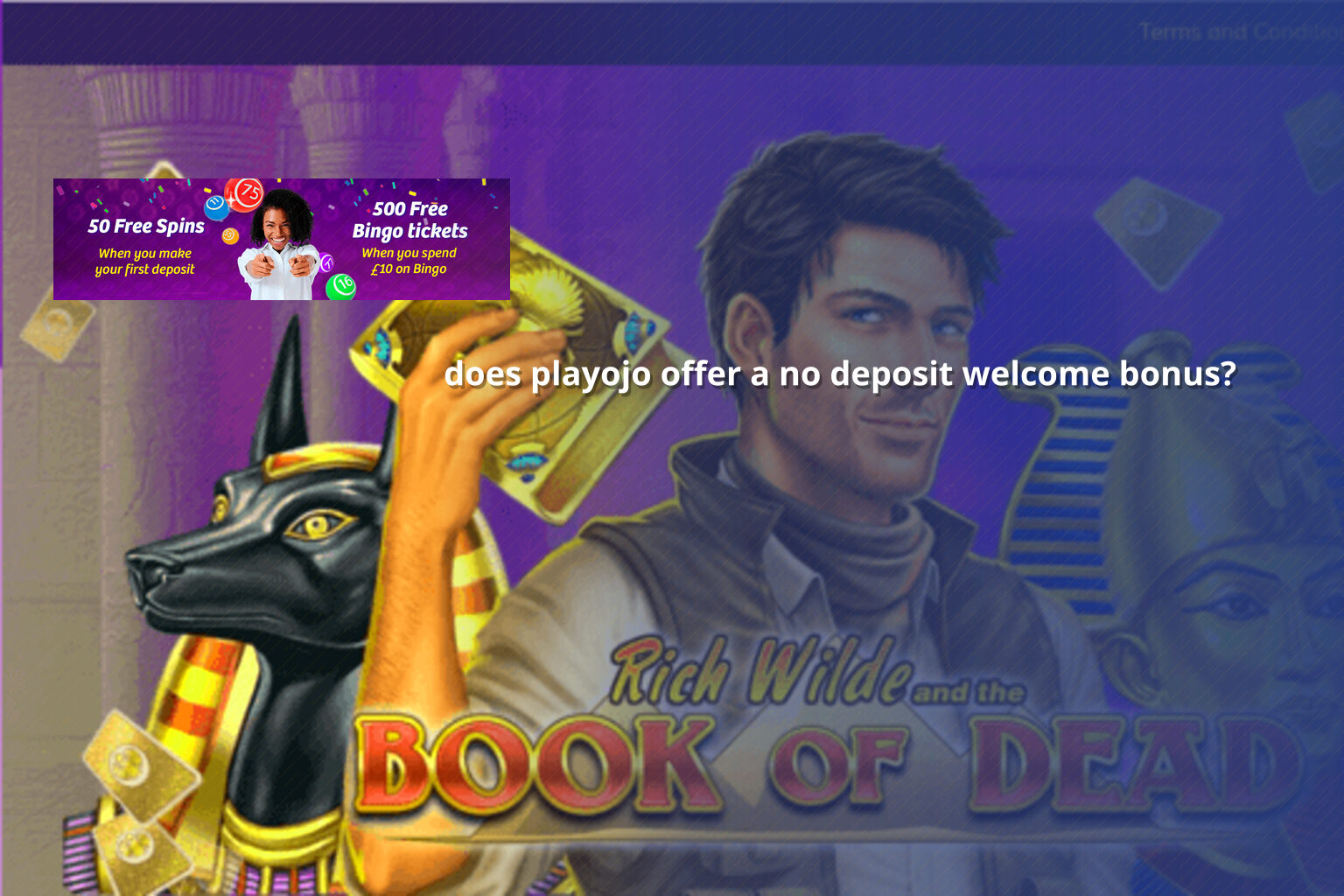 does playojo offer a no deposit welcome bonus? - gaming_brand