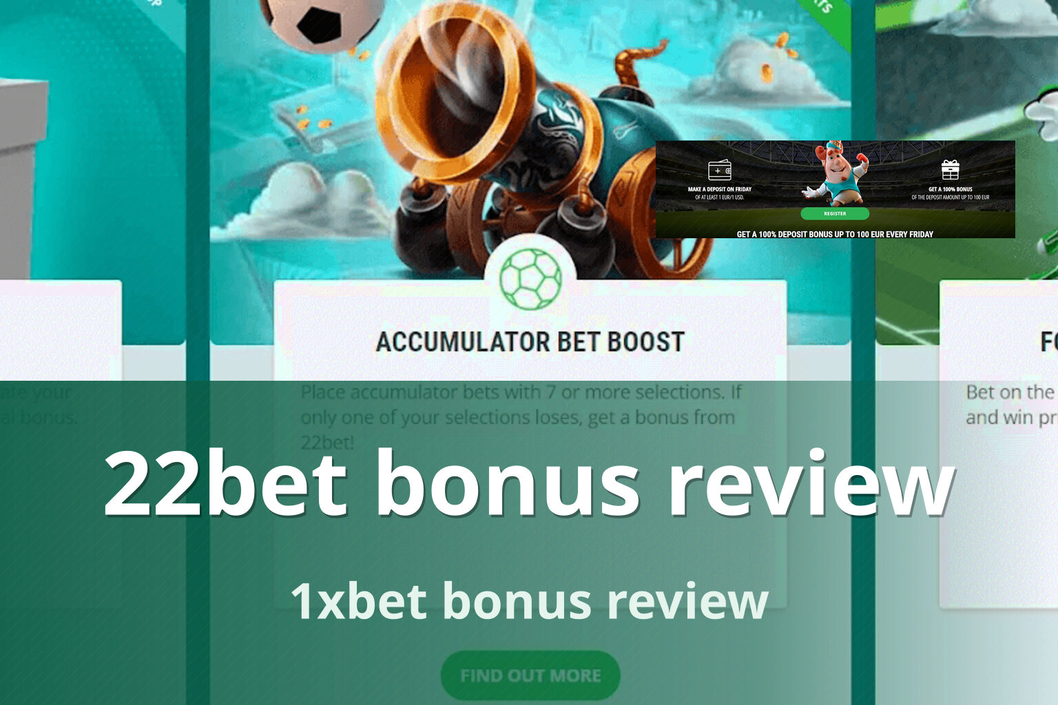 22bet bonus review 1xbet bonus review