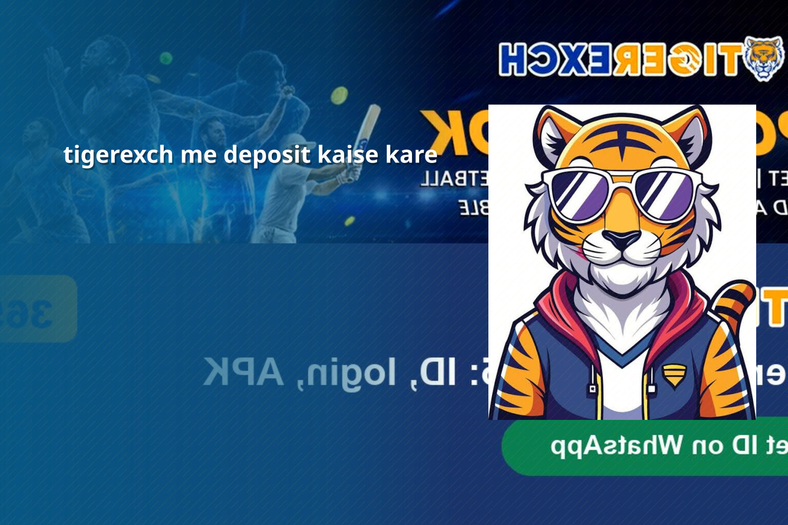 tigerexch me deposit kaise kare - gaming_brand