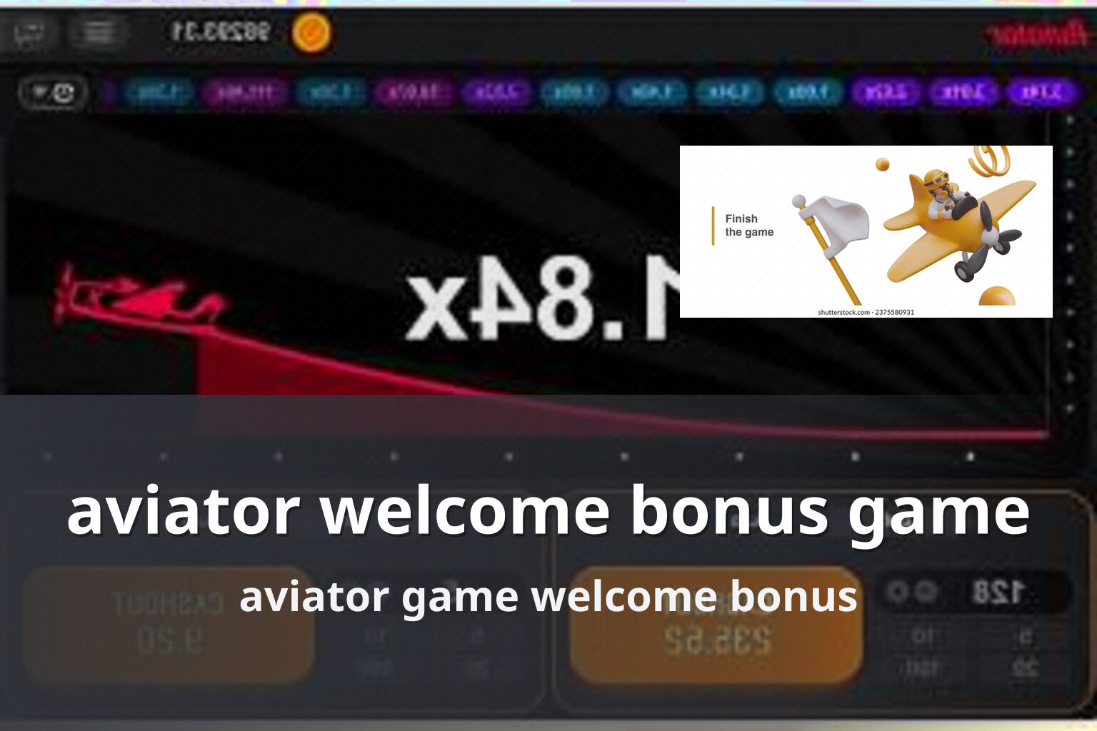 aviator welcome bonus game - crash_games