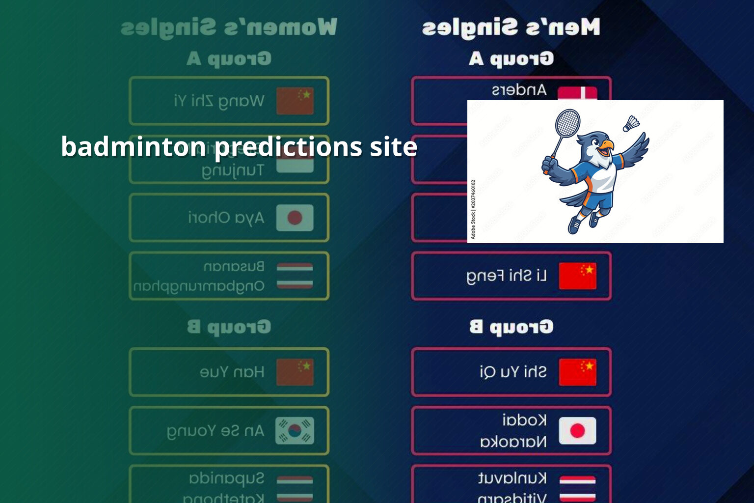 badminton predictions site - sportsbook